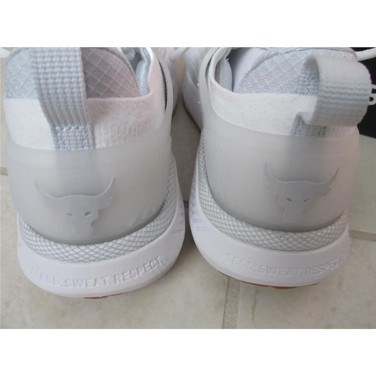 Under Armour shoes - Under Armour Project Rock 5 - 3025436-100 - White (UPC: 196039789884) 1