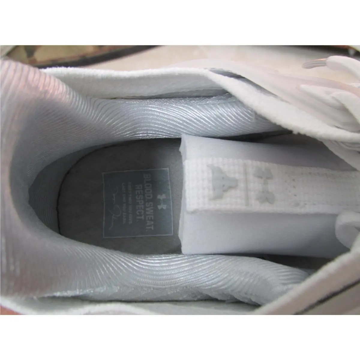 Under Armour shoes - Under Armour Project Rock 5 - 3025436-100 - White (UPC: 196039789884) 2