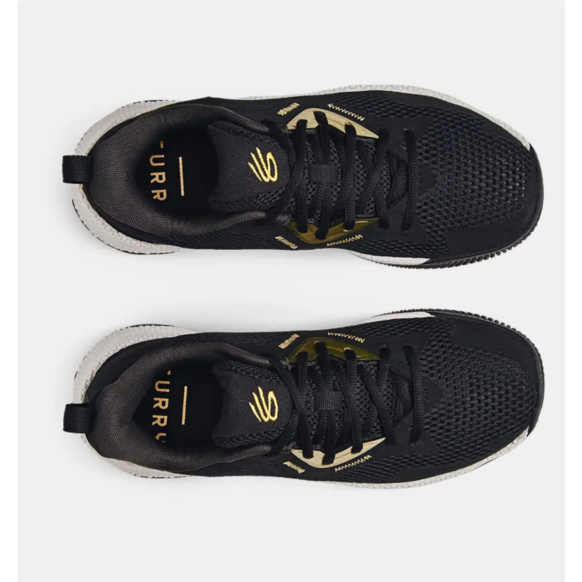 Under Armour shoes - Black/Gray/Gold - 3026275-001 2