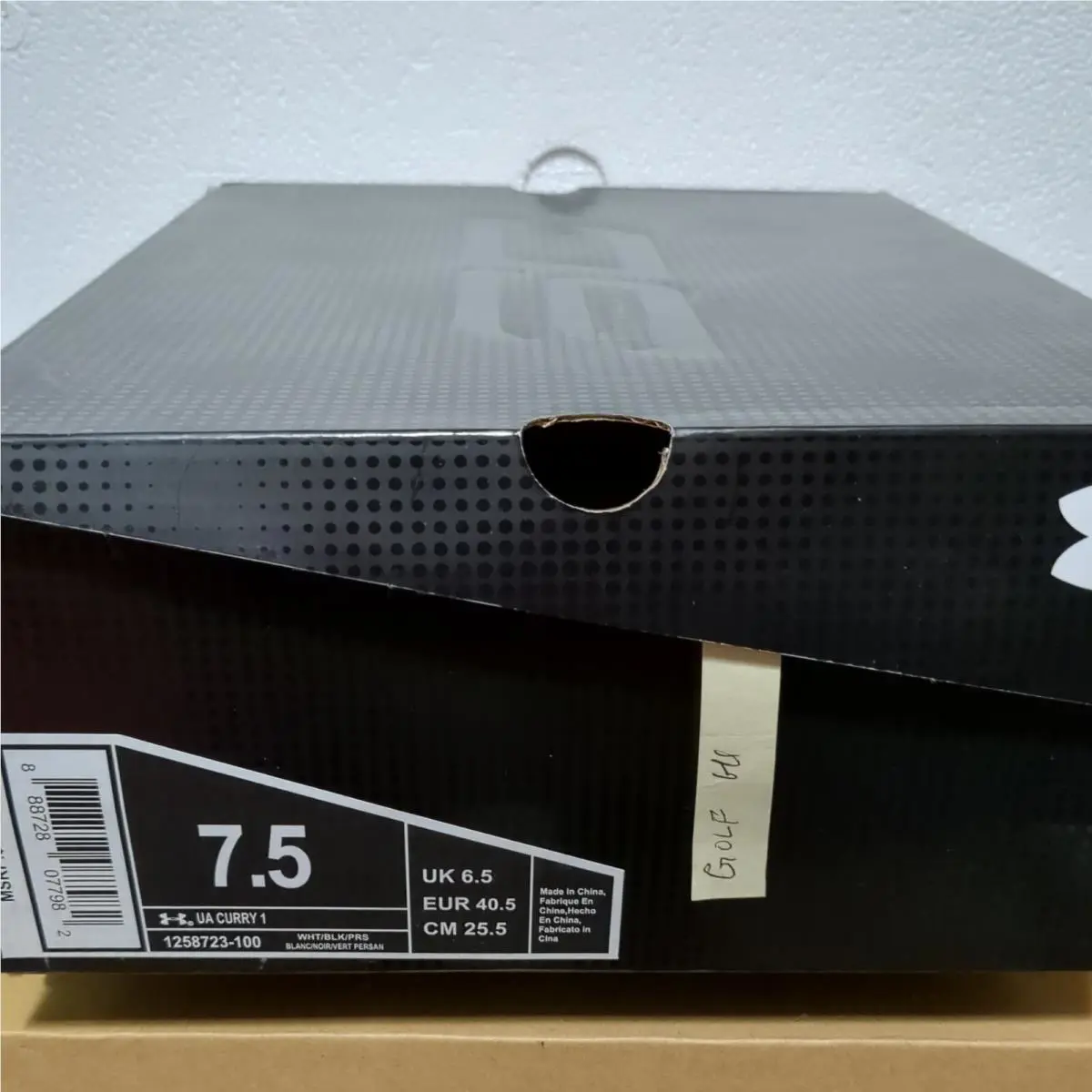 Under Armour shoes - Under armour Curry 1 - Curry - 1258723-100 - Gray 3