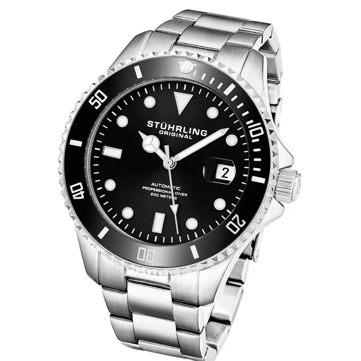 Stuhrling 792 01 Regatta 792 Aquadiver Automatic Mens Watch