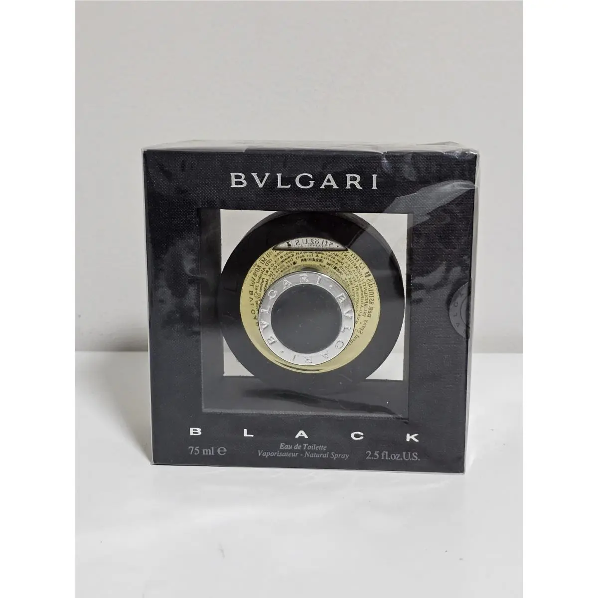 Bvlgari Black Edt Spray 2.5oz / 75ml Vintage Formulation