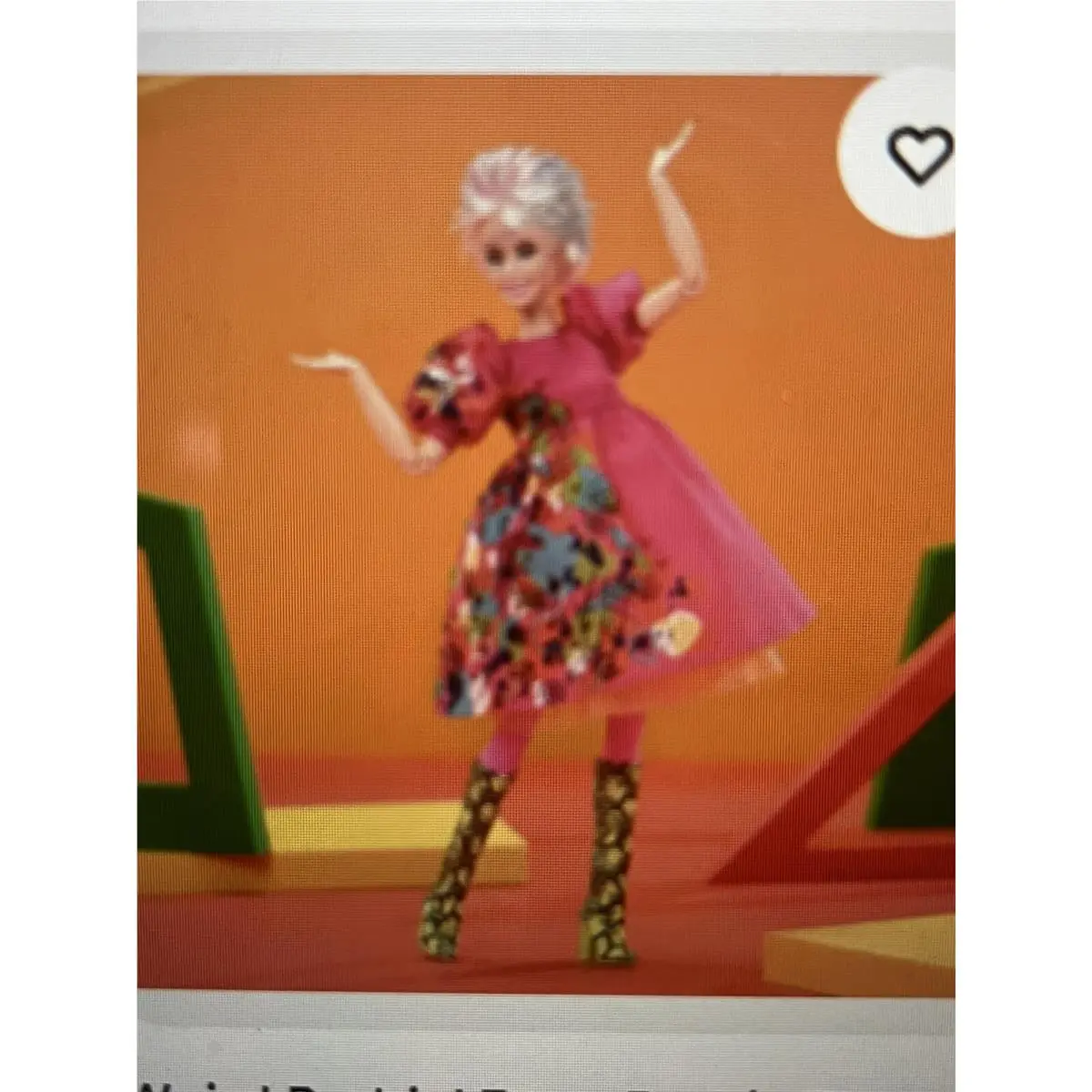 Weird Barbie Doll Barbie The Movie Collectible HYB84
