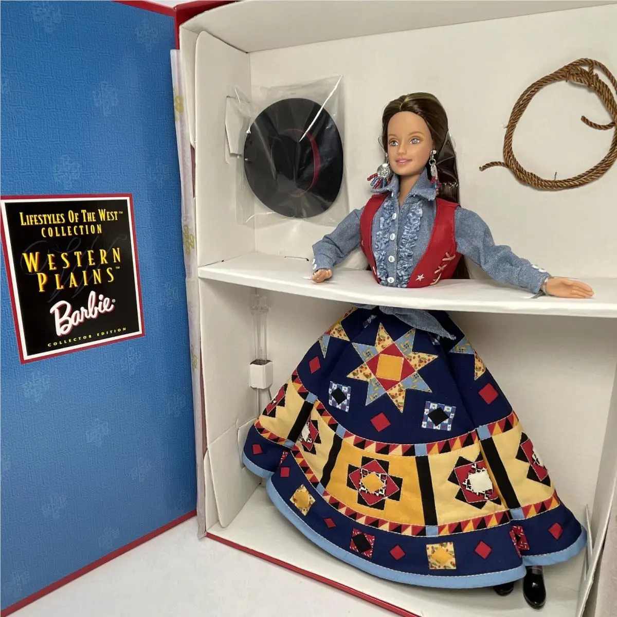 Western Plains Barbie Doll Lifestyles Of The West Collection 23205 Mattel 1998
