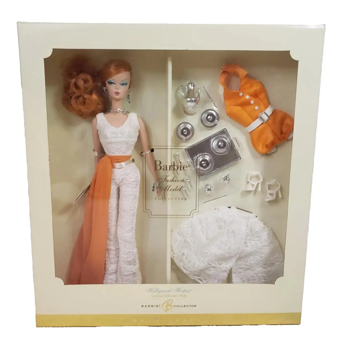 Hollywood Hostess Silkstone Barbie Doll 2007 Gold Label Mattel K7900 Nrfb