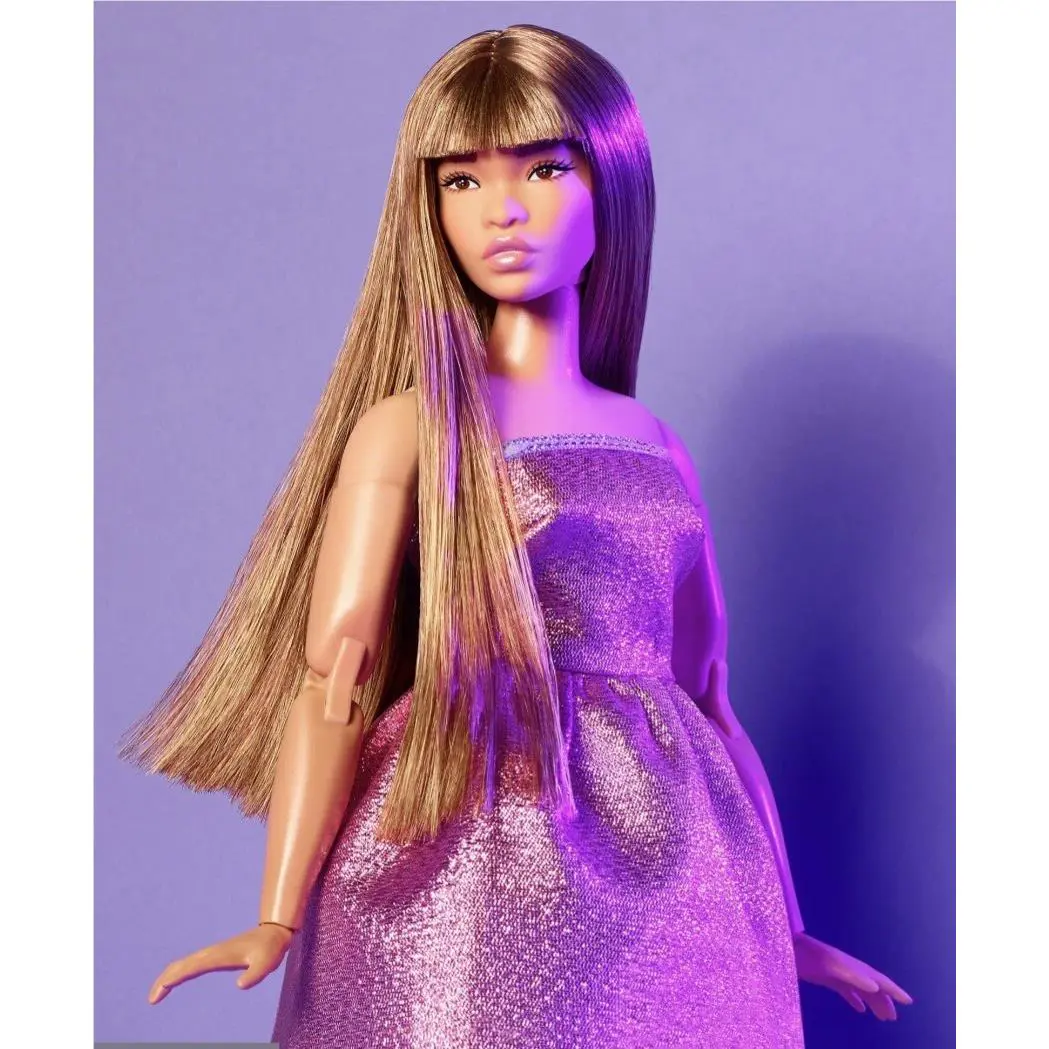 Barbie Signature Looks Barbie Doll Curvy 24 Brown Hair Made TO Move