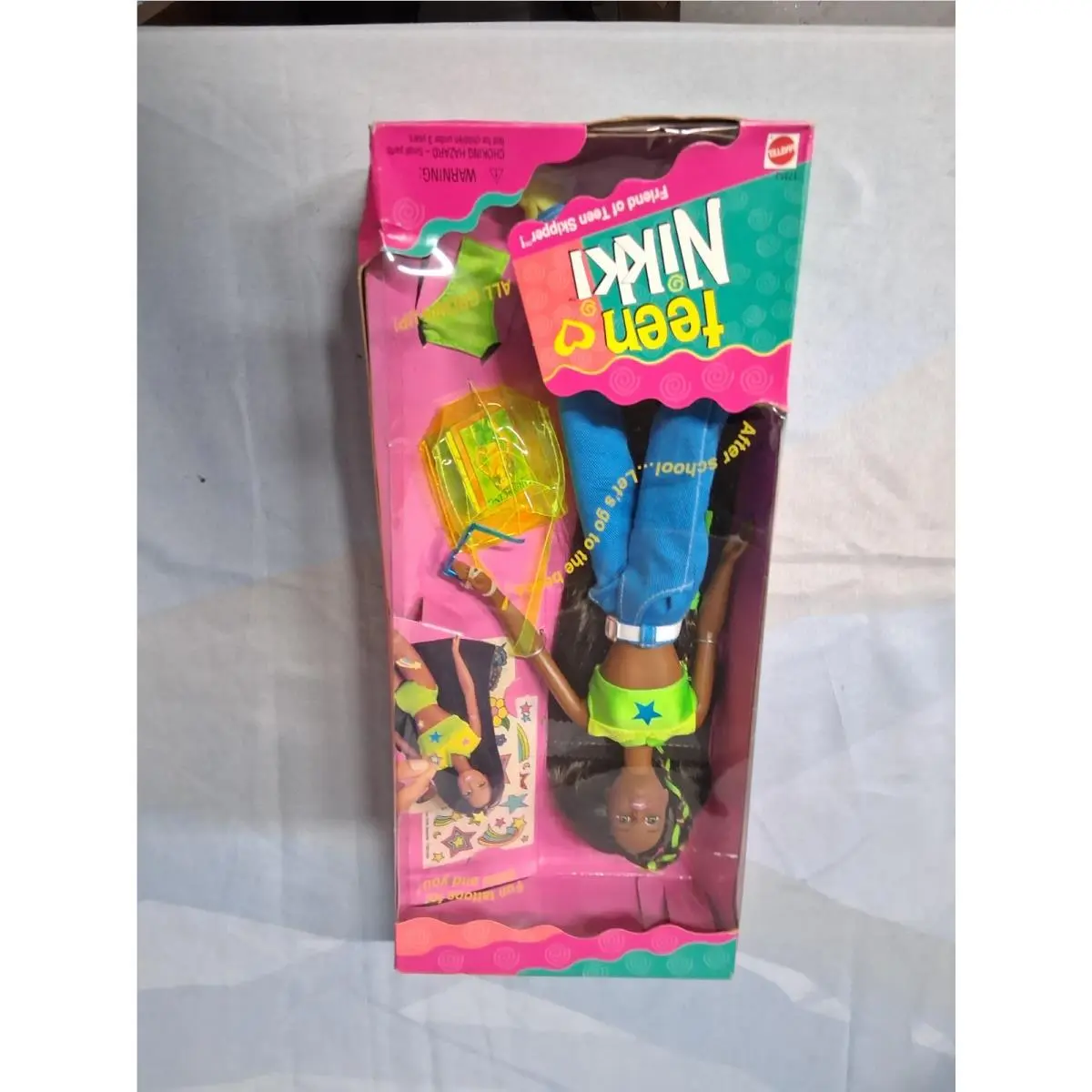 Vintage Barbie Teen Nikki Doll Friend Of Teen Skipper 1996 Old Stock Mattel