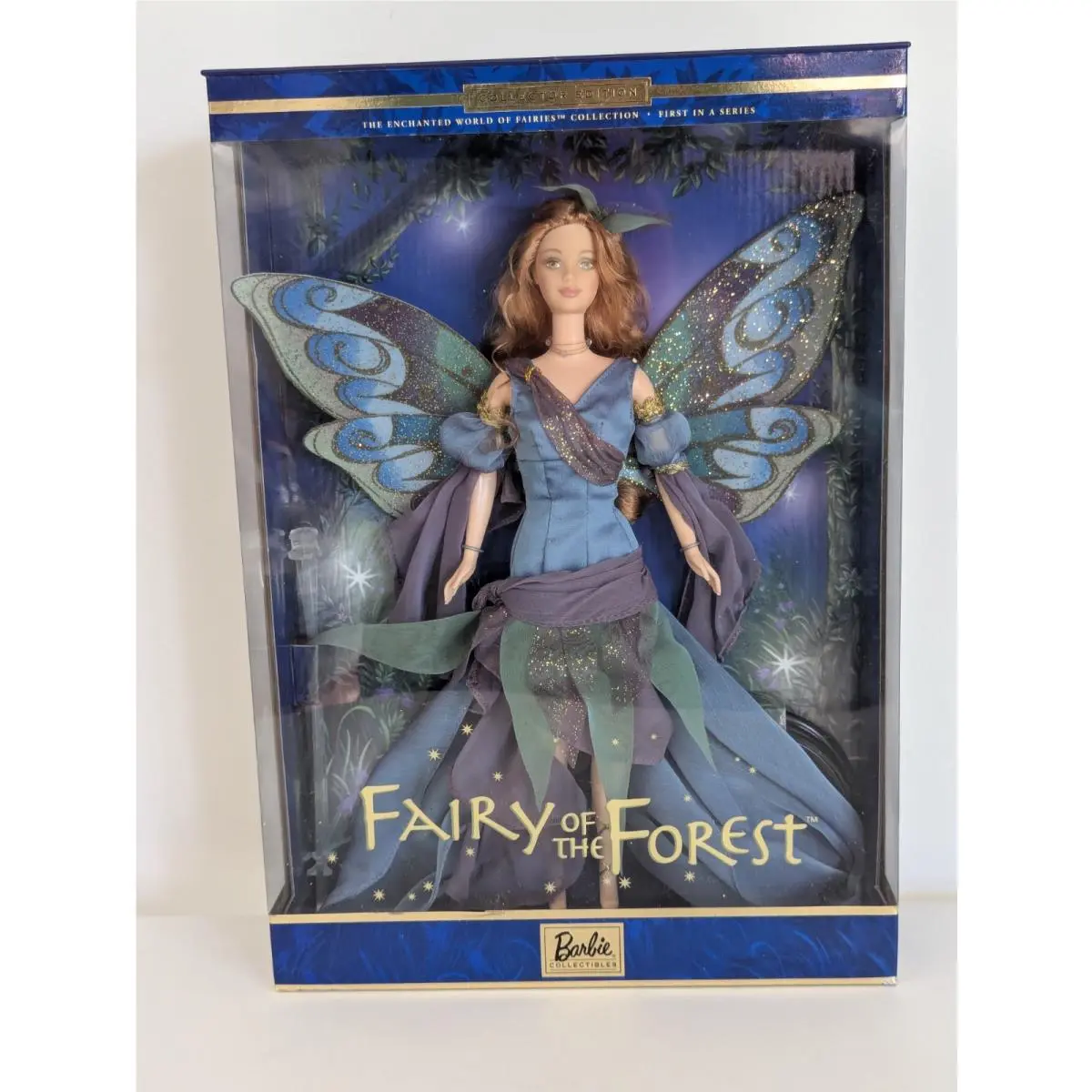 1999 Mattel Barbie Doll Fairy of The Forest Nrfb 25639 Collector Edition