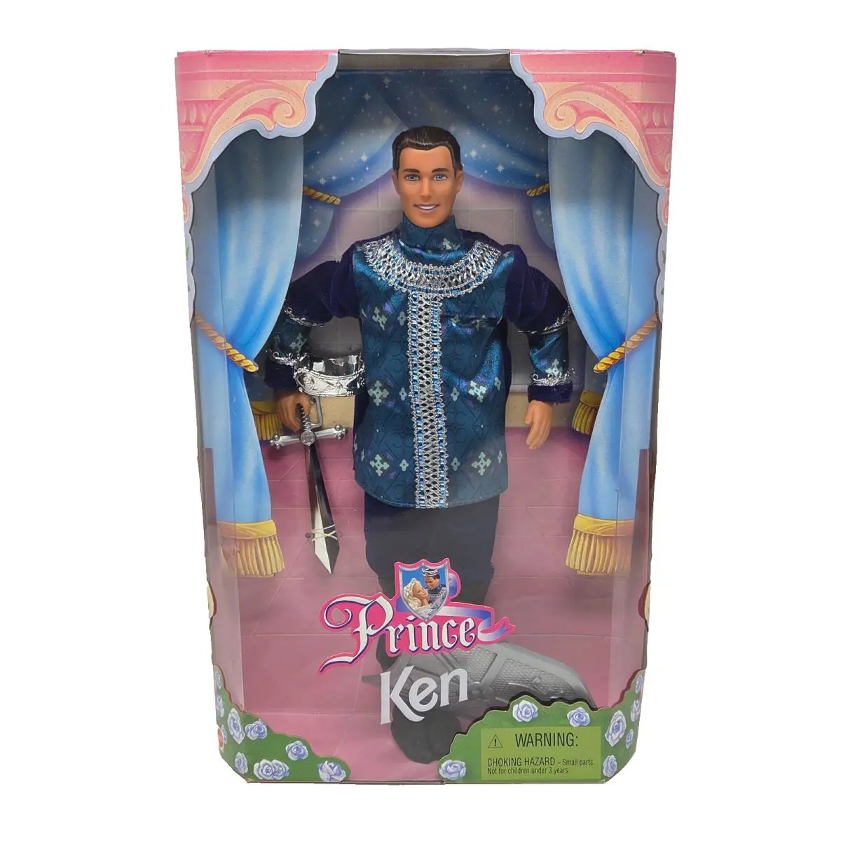 1998 Sleeping Beauty Prince Ken Barbie Doll 20491 Mattel