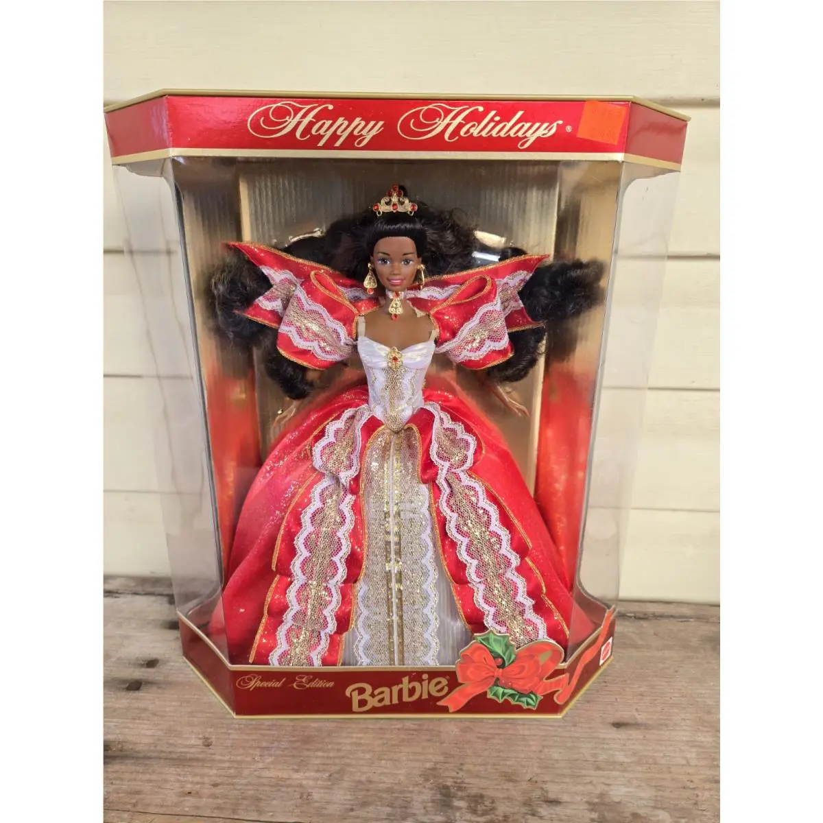 Barbie Happy Holidays 1997 African American Special Edition Mattel 17833