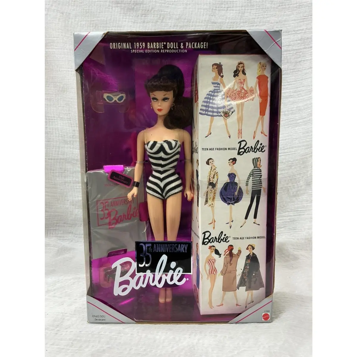 Vintage 1959 Barbie Doll 35th Anniversary
