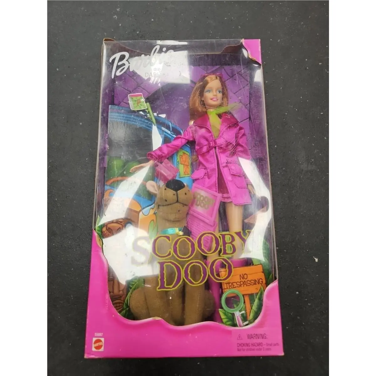 Scooby Doo Daphne Barbie Doll with Accessories Box Some Wear EBC3