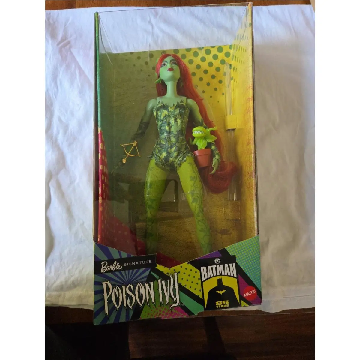 Barbie Signature Poison Ivy Collector Doll Batman 85th Anniversary