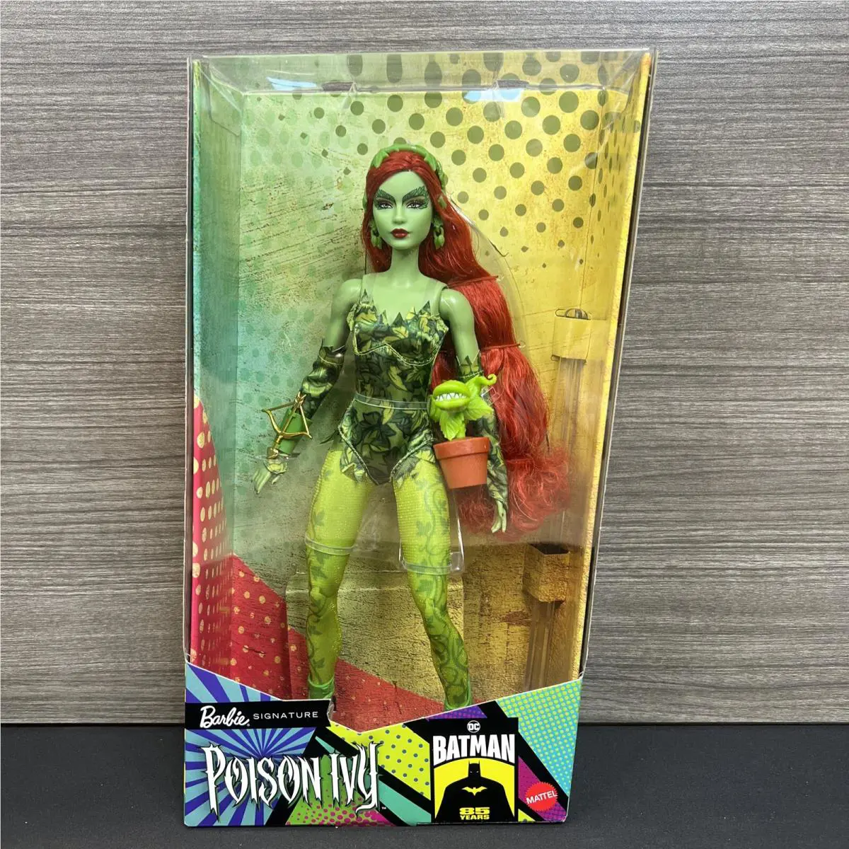 Barbie Signature Poison Ivy Collector Doll Batman 85th Anniversary