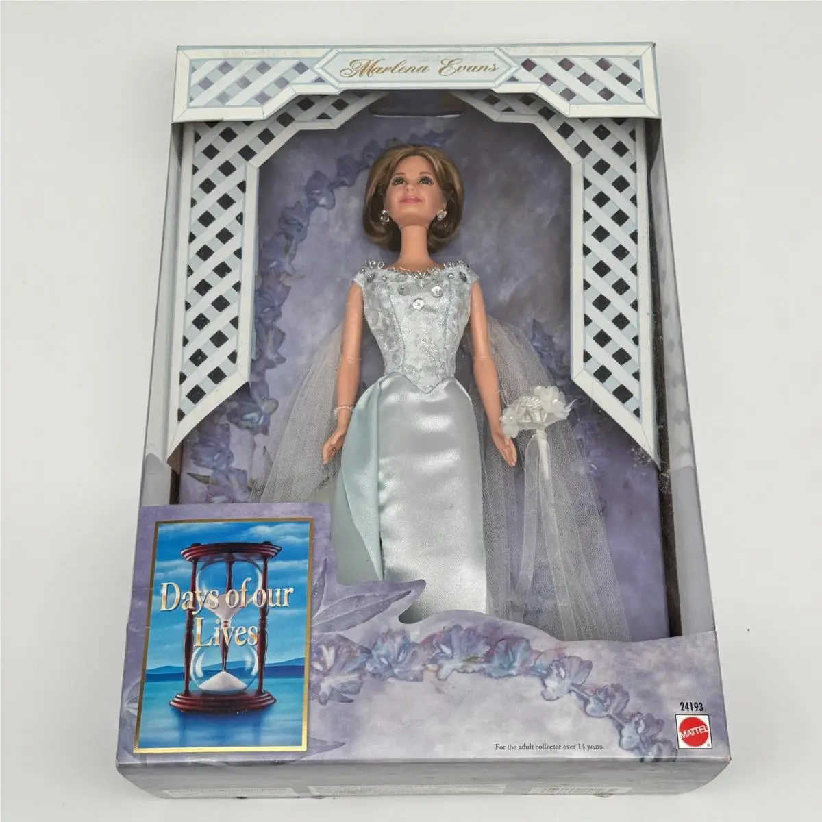 1999 Mattel Days of Our Lives Dr Marlena Evans Doll Deidre Hall Wedding 24193