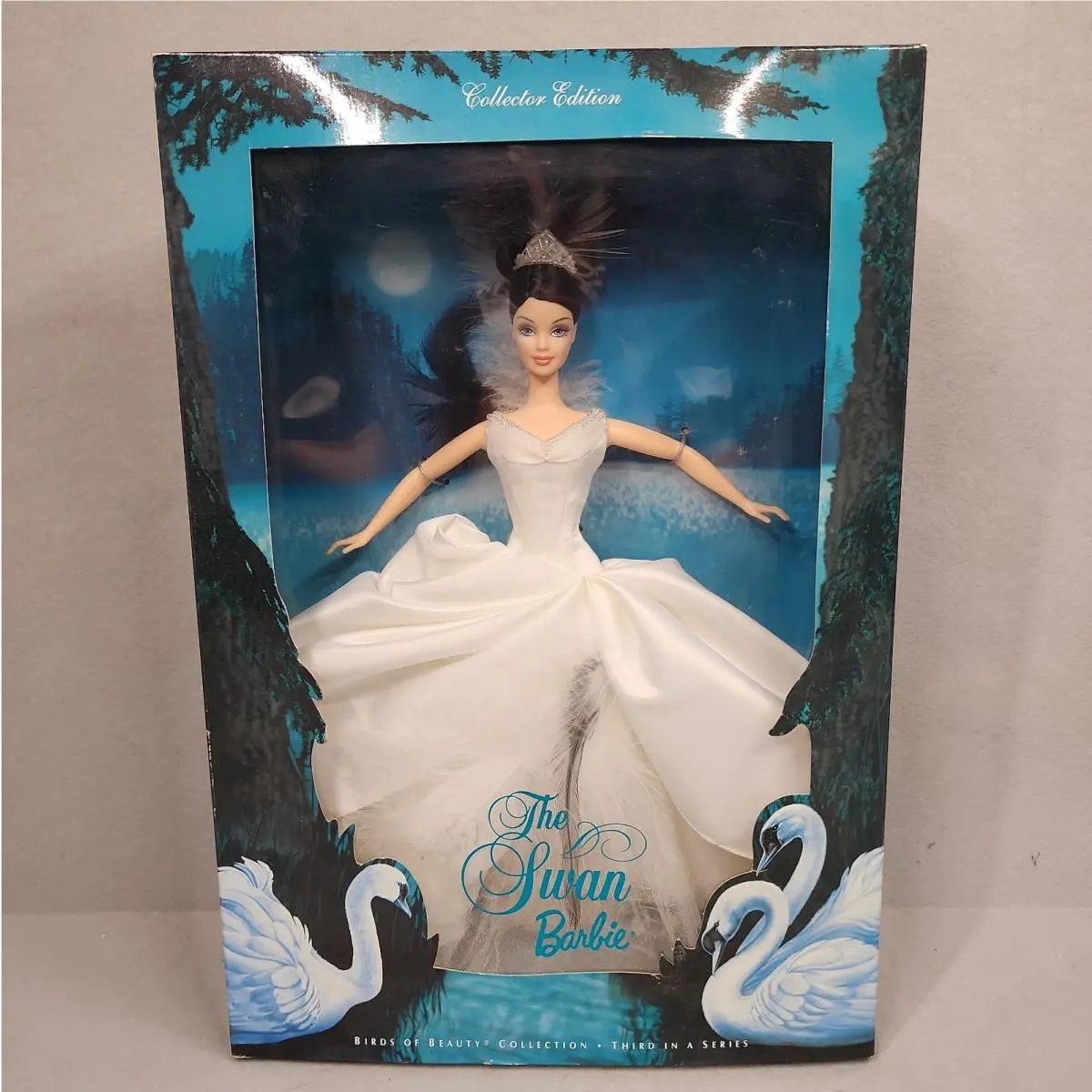 The Swan Barbie Doll Birds of Beauty Third in Series 2000 Mattel 27682