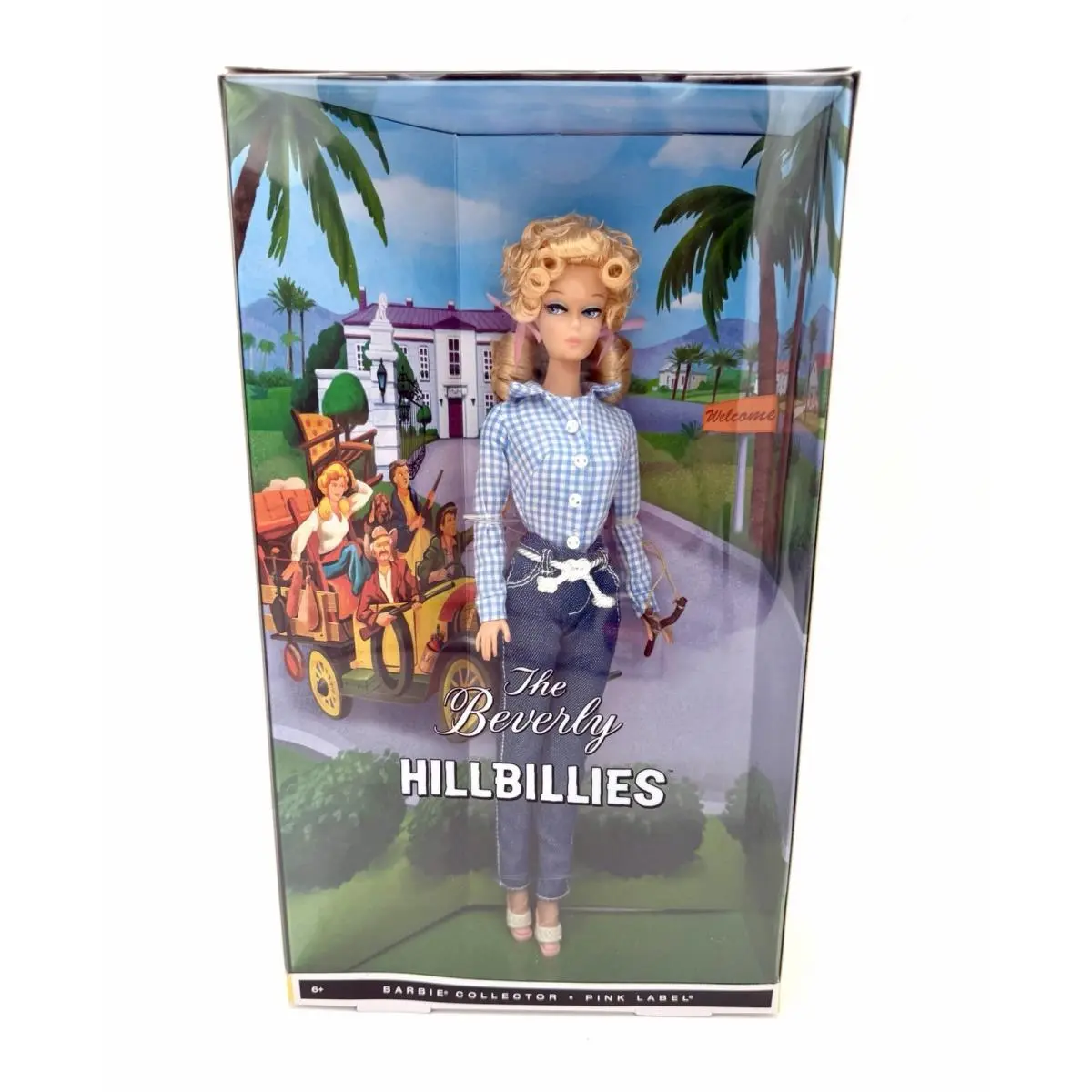 2010 Barbie Beverly Hillbillies Elly May V0441 Pink Label Collector Nrfb