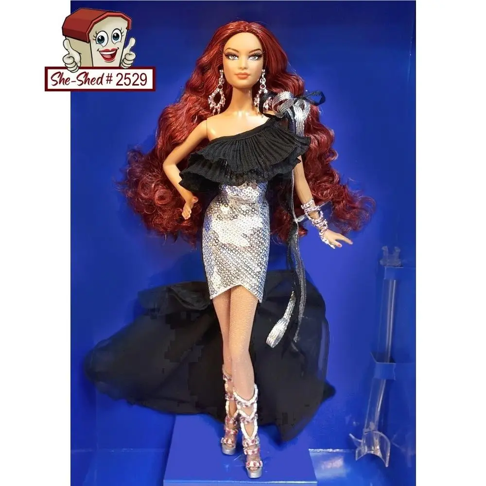 Designer Stephen Burrows 2014 Nisha Barbie Doll BDH37 by Mattel Nrfb
