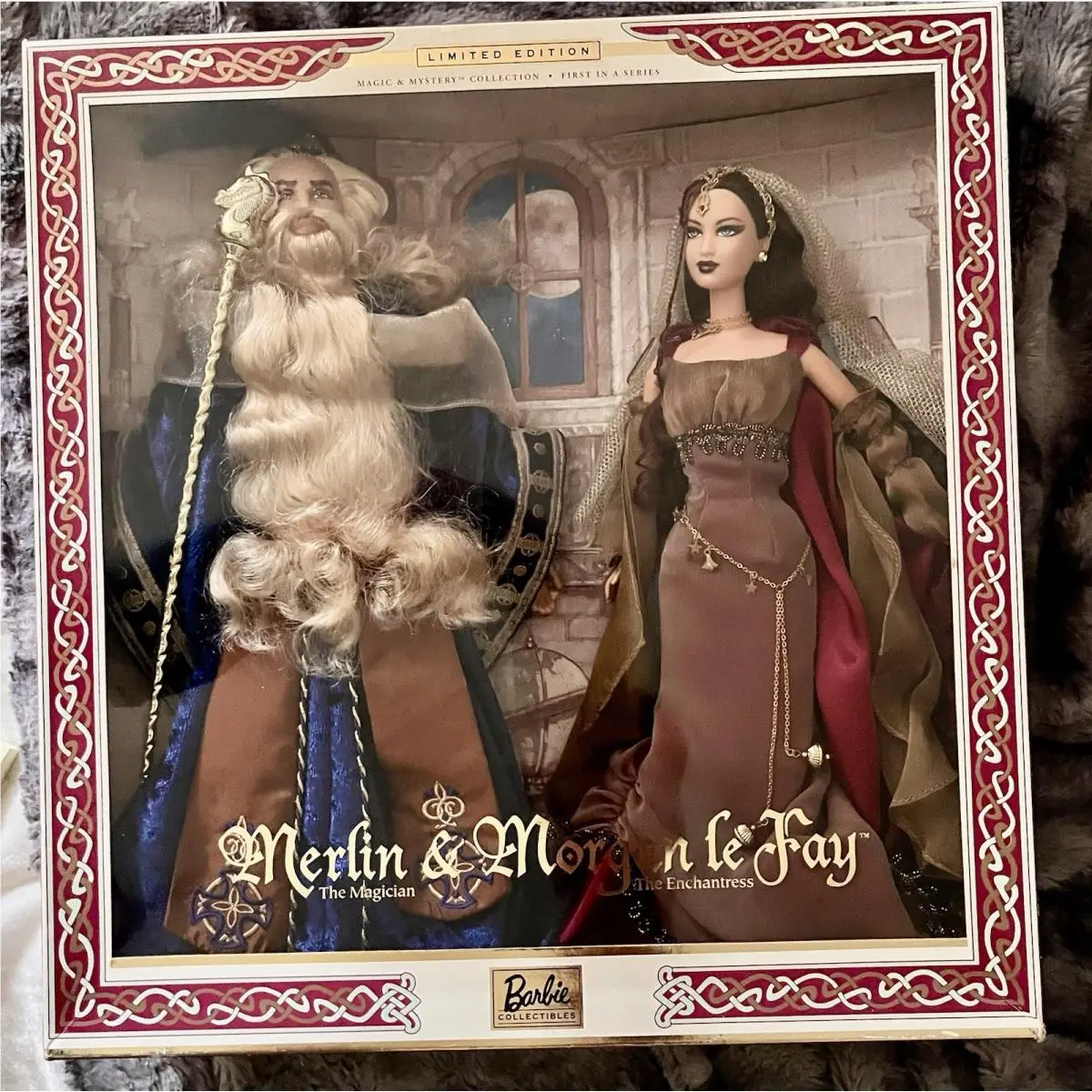 Merlin Morgan Le Fay Magic Mystery Collection Ken Barbie Collectible Dolls