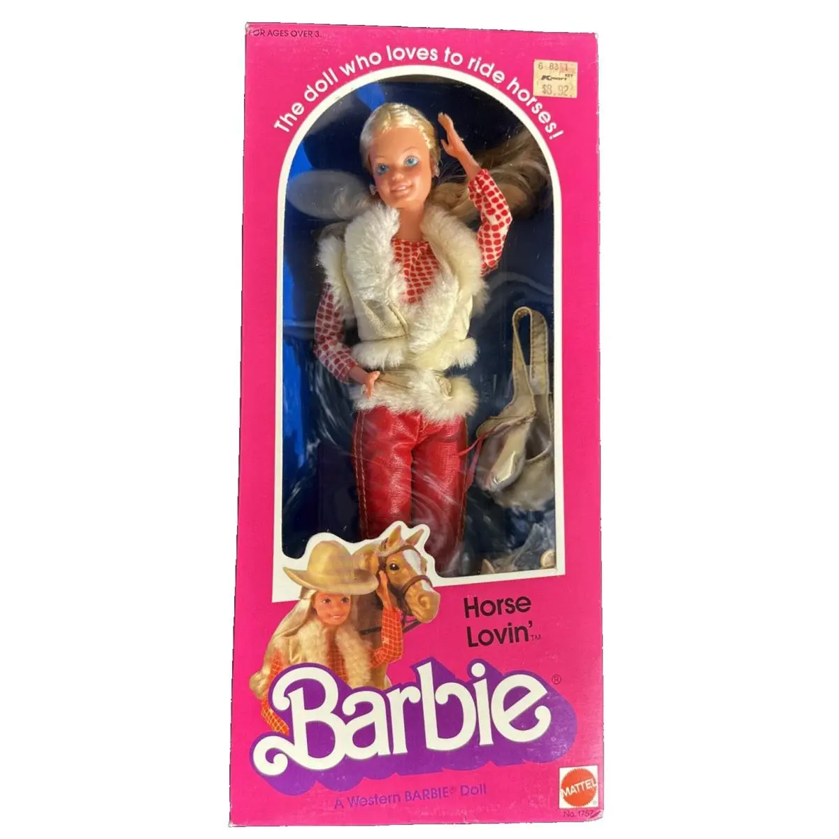 Western Star Winking Barbie Doll Mattel 1980 No. 1757