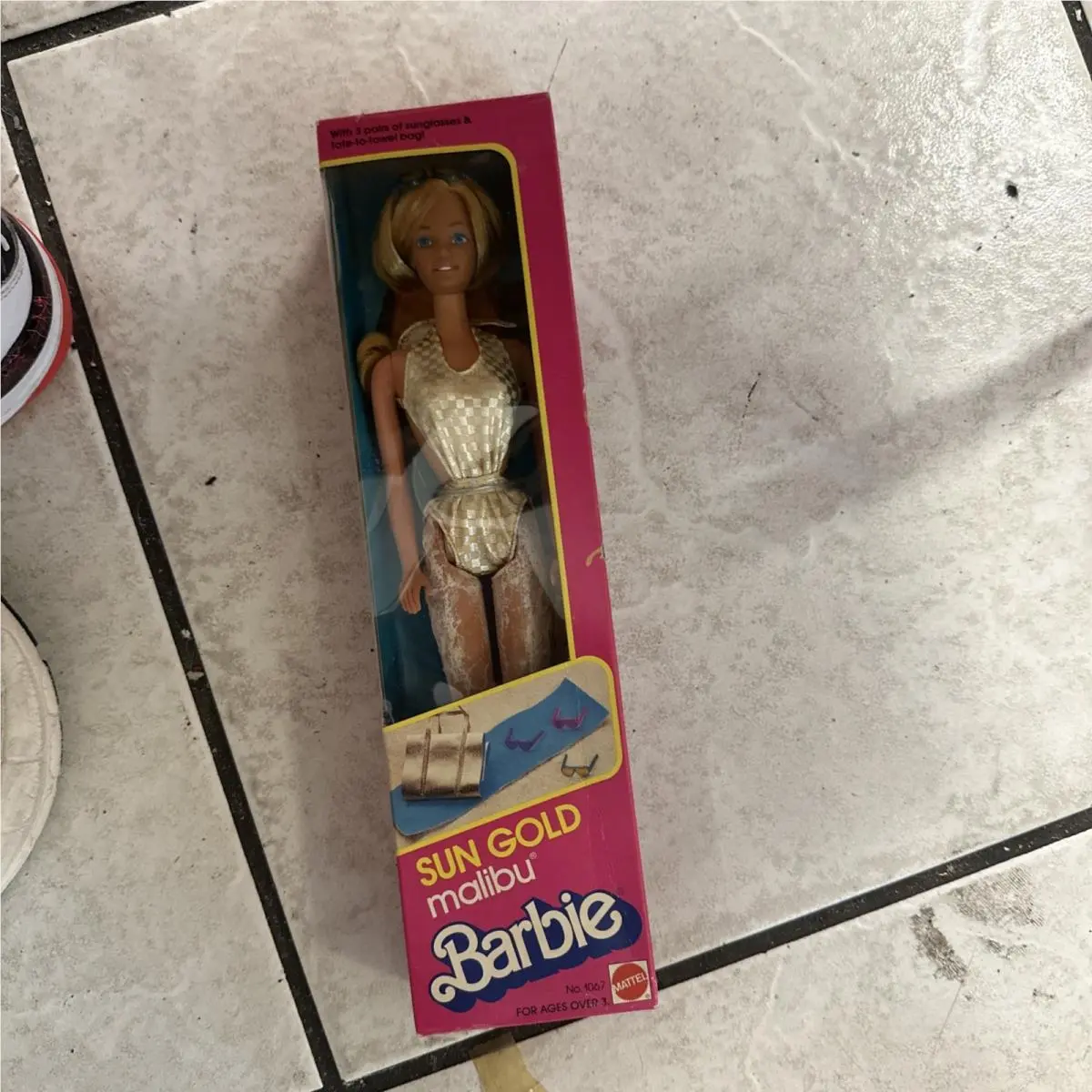 Barbie Sun Gold Malibu Barbie Doll Mattel 1983 1067