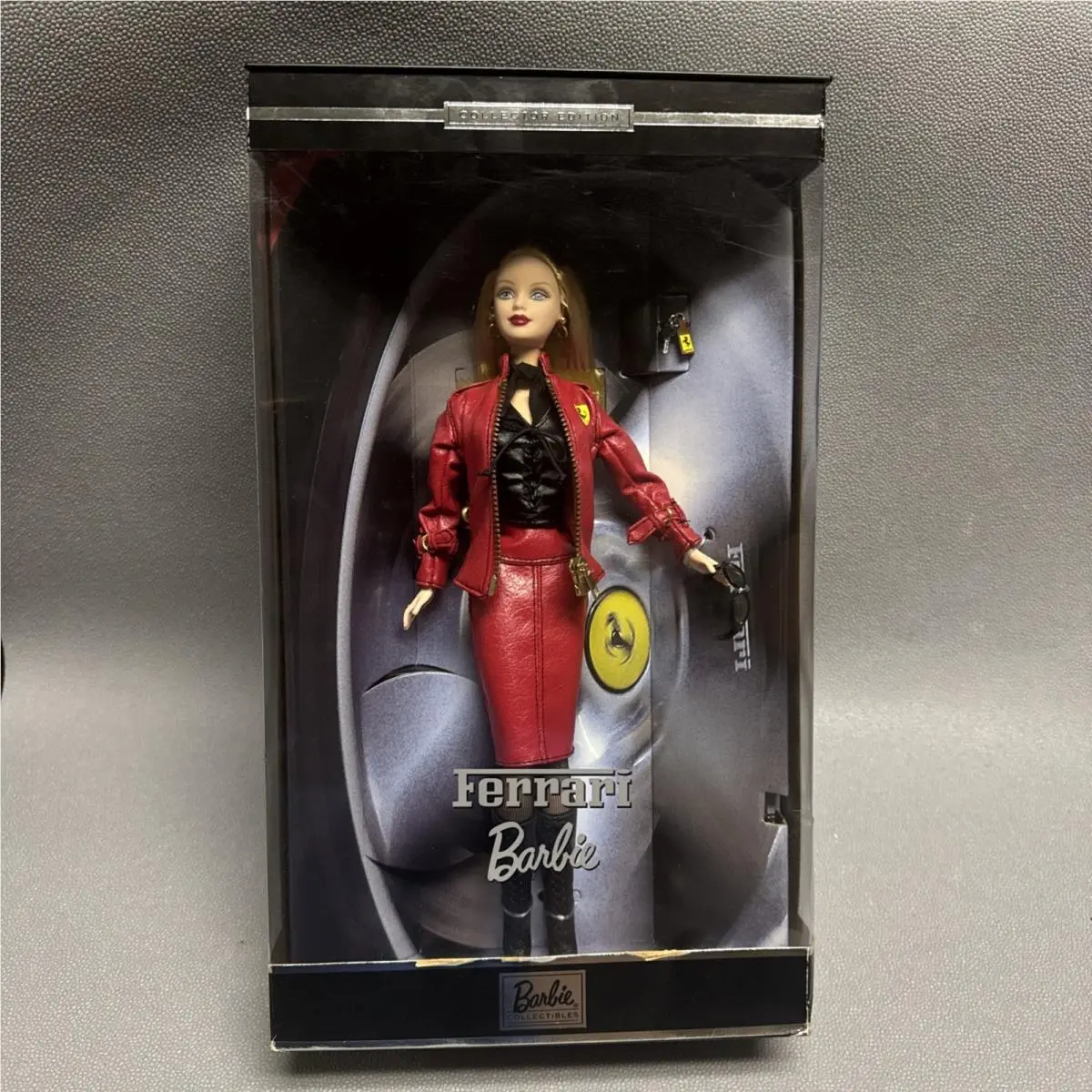 Ferrari Barbie Doll Collector Edition Collectibles 2000 Mattel 28534 Not Mint
