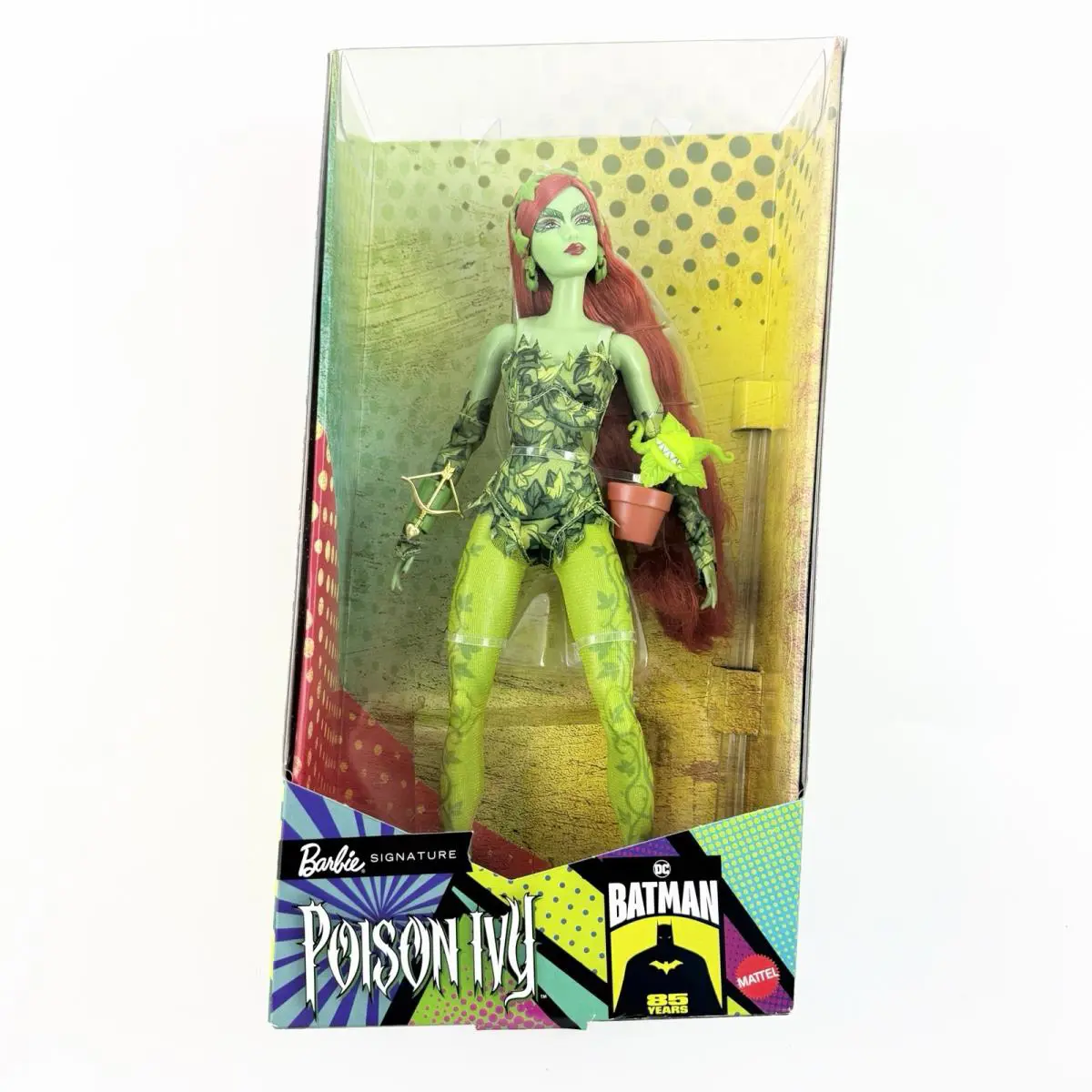 Barbie Signature Poison Ivy Collector Doll Batman 85th Anniversary 2024 Mattel