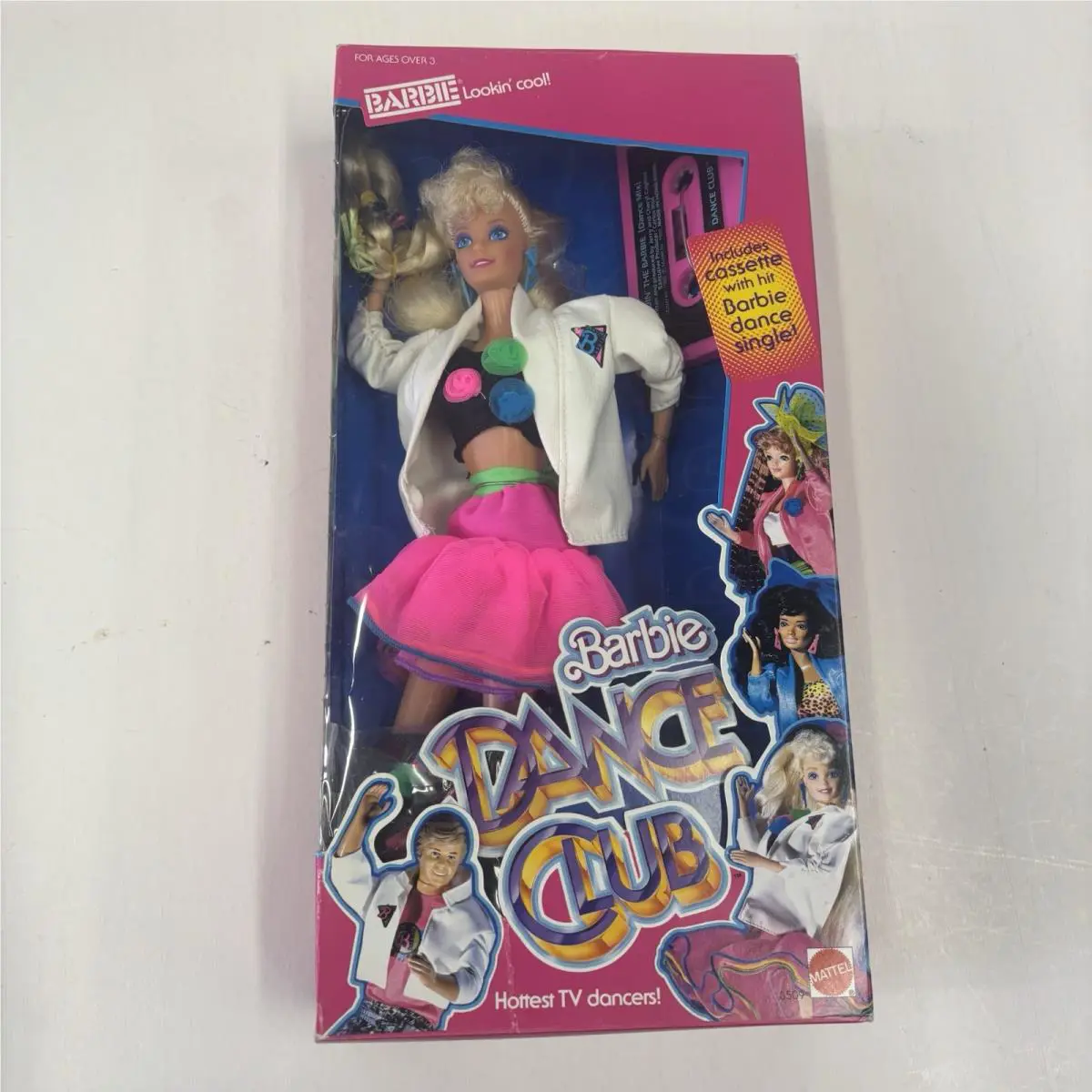 Barbie Dance Club Doll with Cassette Tape Hit Dance Single 1989 Mattel No. 3509