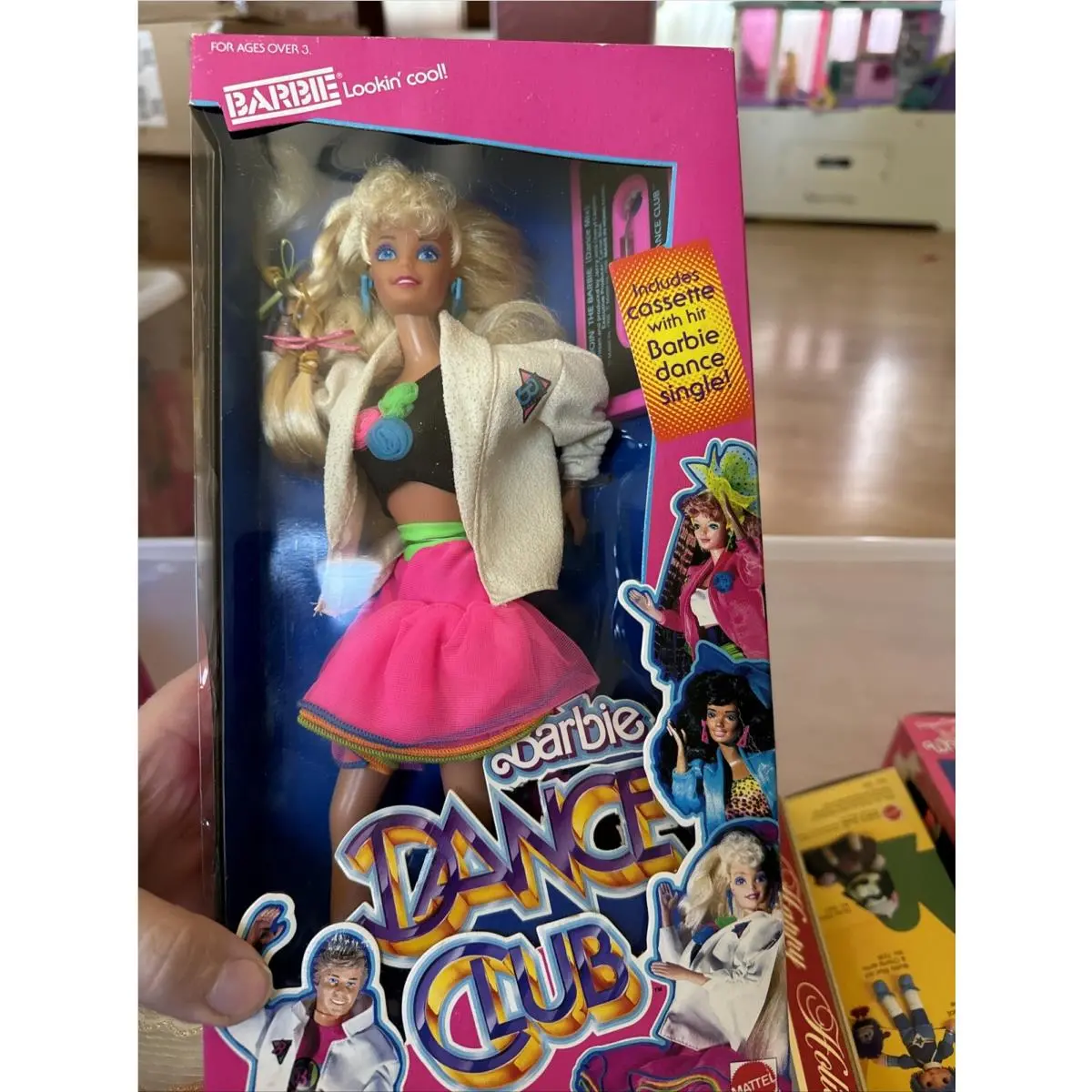 1989 Barbie Dance Club Includes Cassette Tape 3509 /