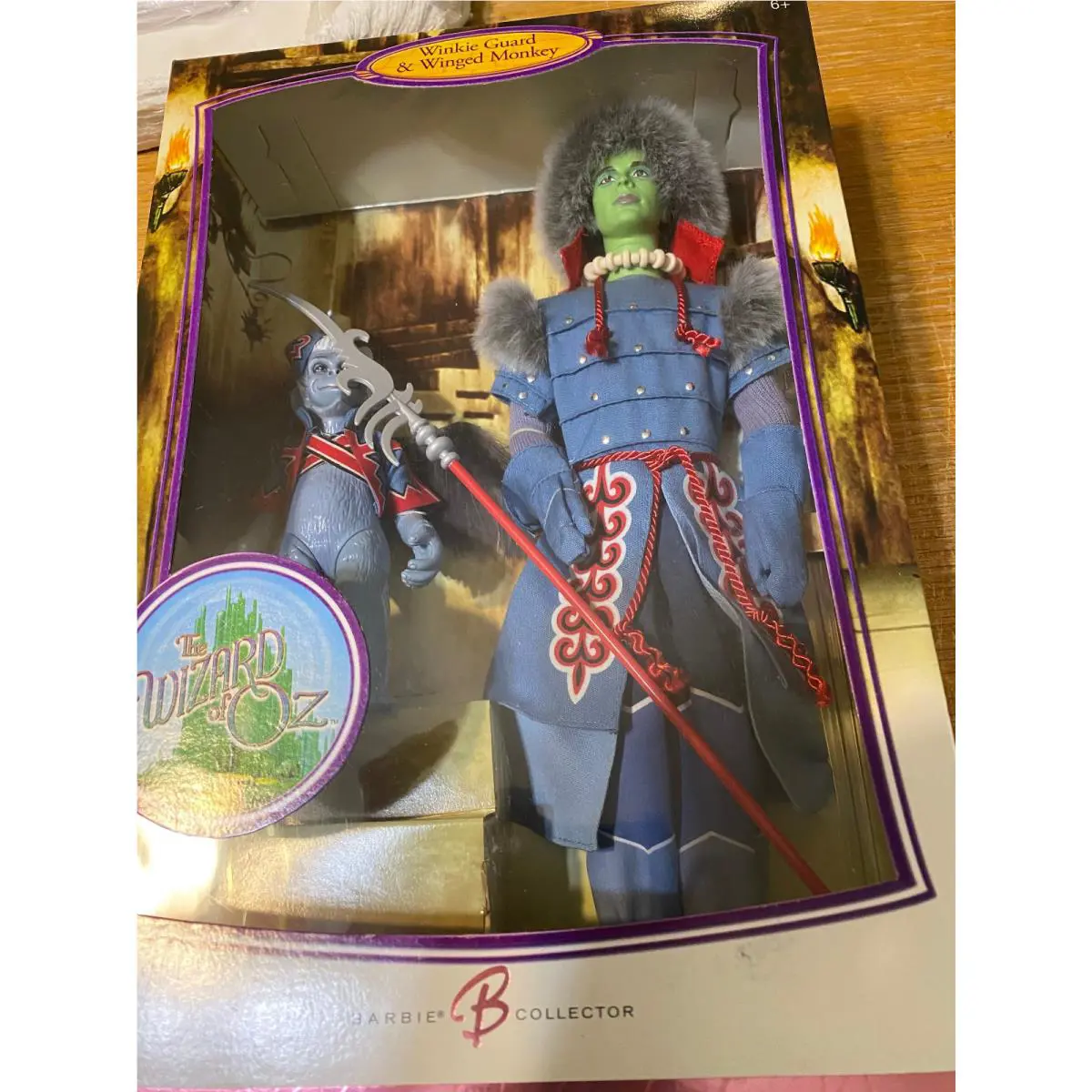 Barbie Collector Wizard Of Oz Pink Label Winkie Guard Ken Winged Monkey