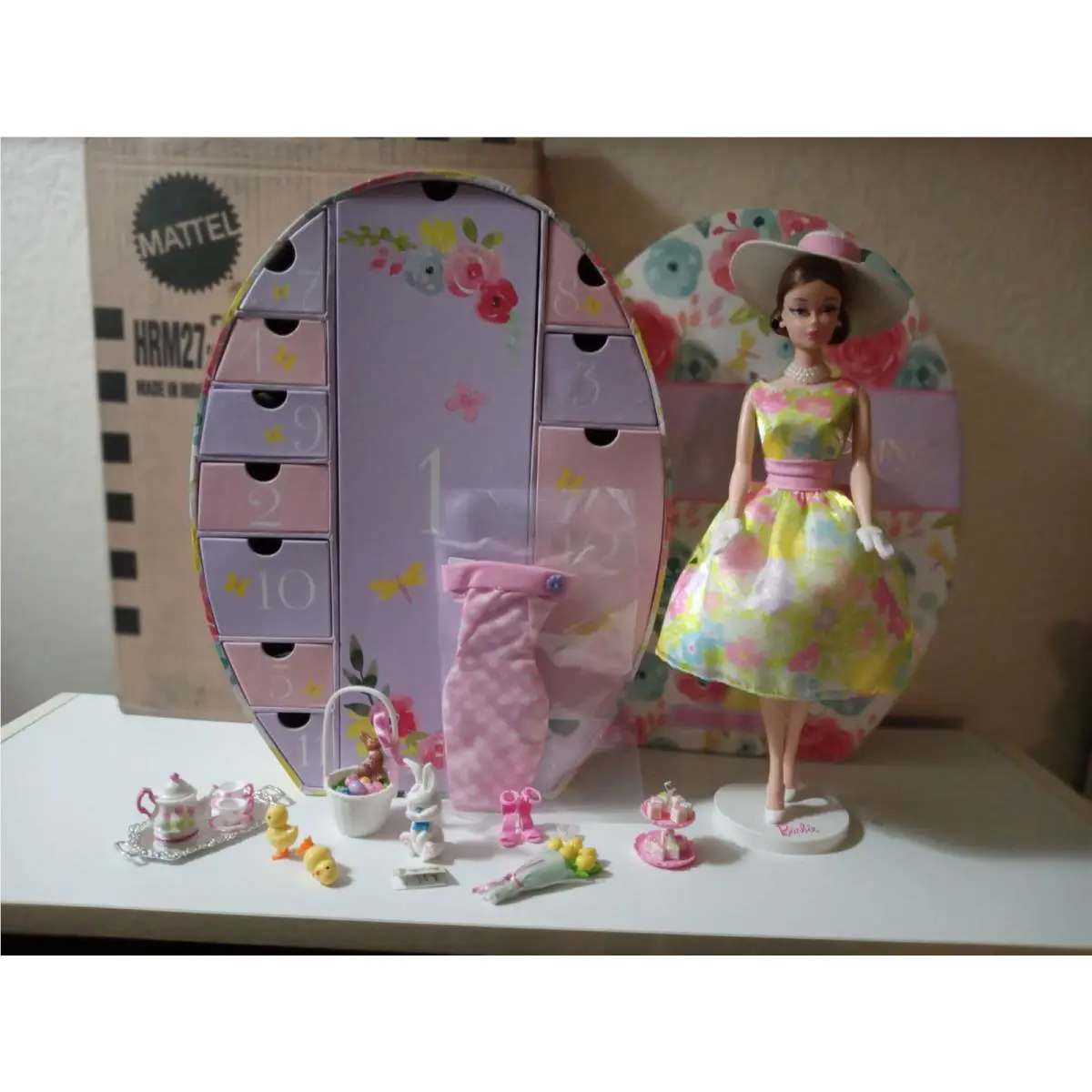 2024 Mattel Barbie Signature 12 Days of Spring Doll and Accessories HRM27