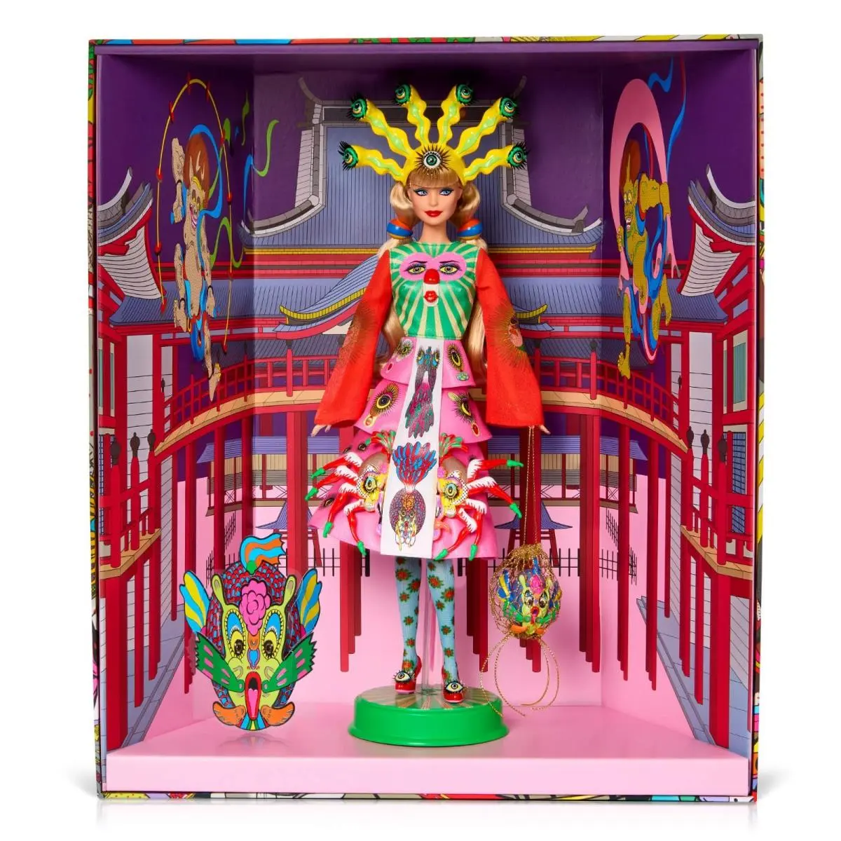 Keiichi Tanaami x Barbie Barbie HYK48 - Japan Rare - in Shipper - Mattel