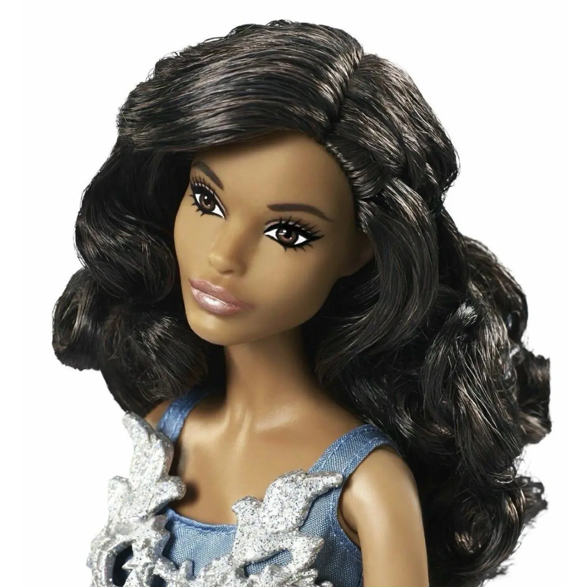 Barbie Holiday Model Muse 2016 Peace Hope Love Brunette Doll
