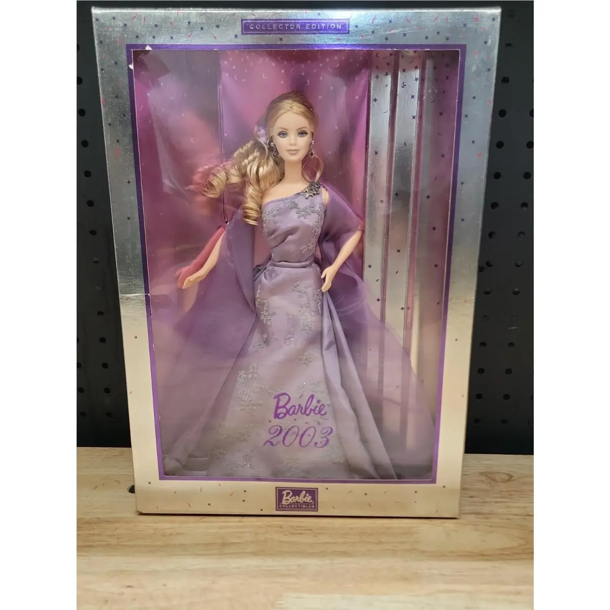 2003 Special Occasion Blonde Barbie Doll Lavender Gown B0144 Nrfb Collectibles