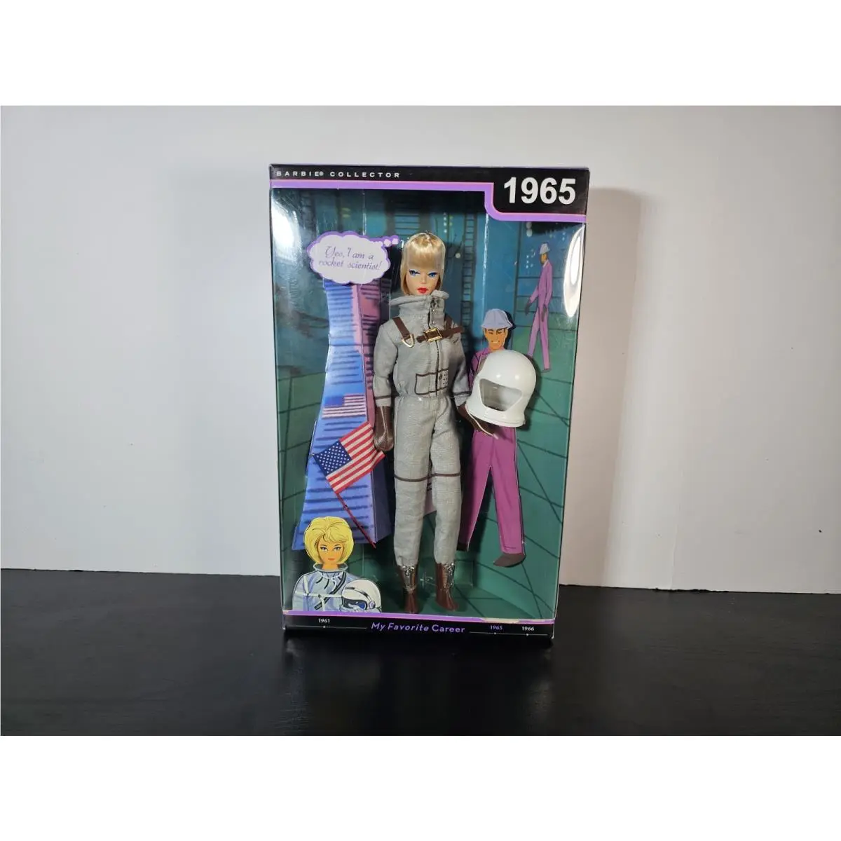 2009 Barbie My Favorite Career Astronaut Rocket Scientist 1965 Mattel Rare