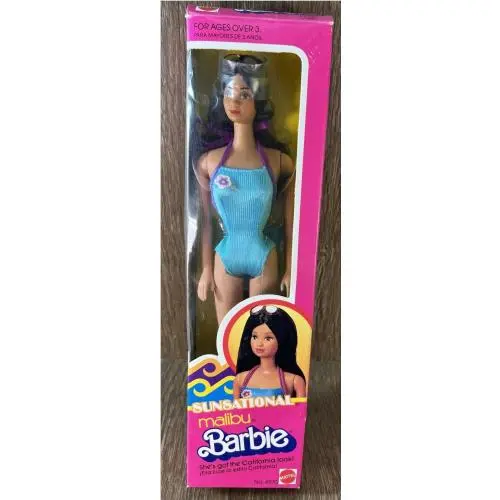 Sunsational Malibu Barbie Hispanic Version 1983 Mattel 4970 Nrfb