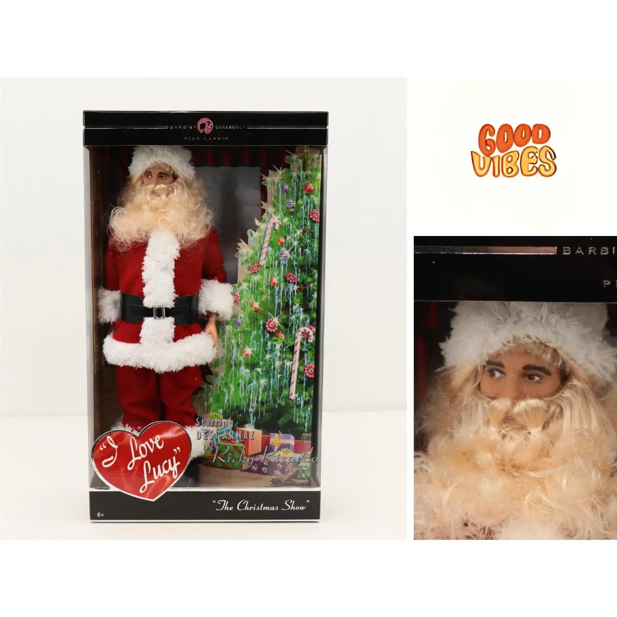 2008 Mattel I Love Lucy Christmas Show Ricky N7370 Pink Label Nrfb