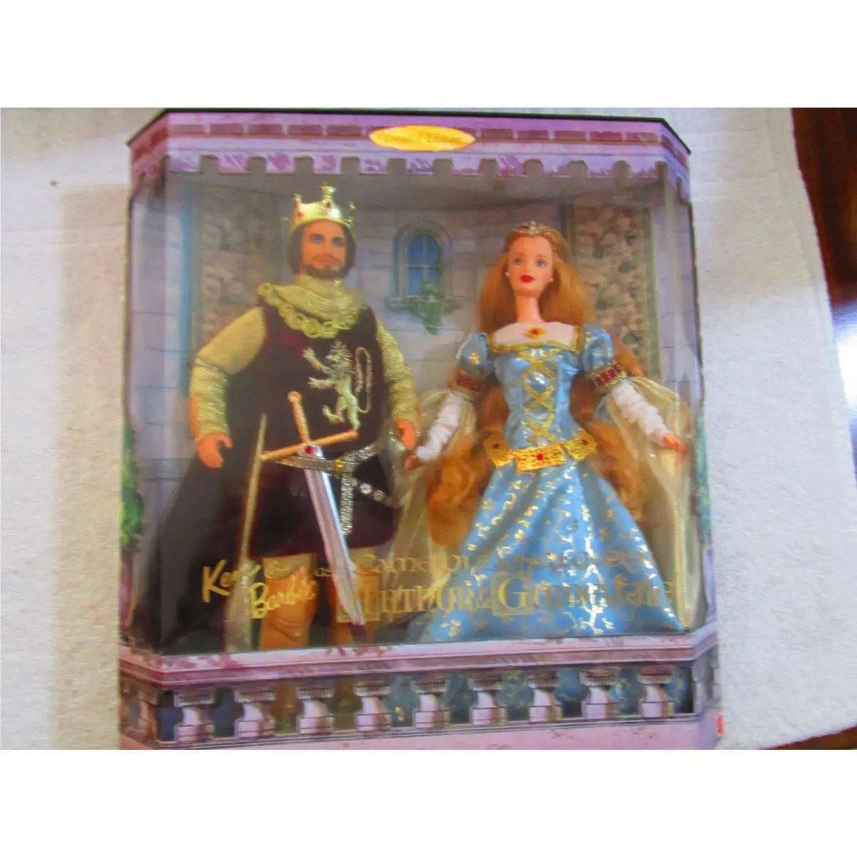 Barbie Ken Camelot`s King Arthur Queen Guinevere Together Forever Collection