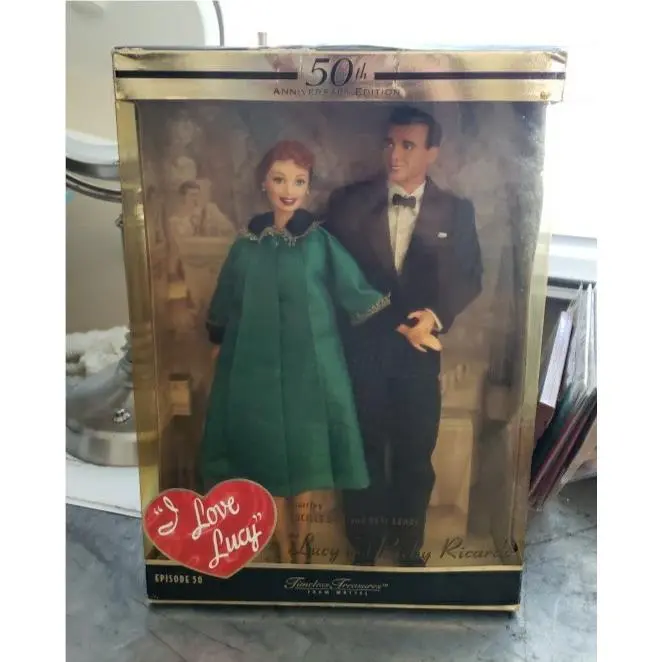 2000 50th Anniversary Edition I Love Lucy Ricky Doll Set
