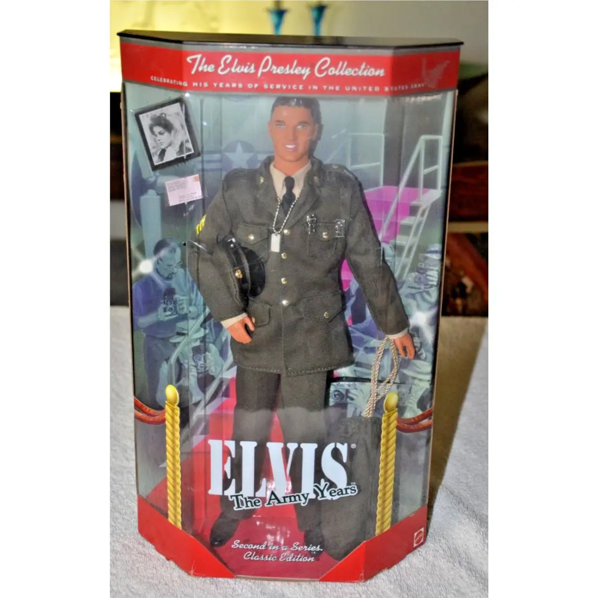1999 Mattel Elvis Presley Collection The Army Years Doll 21912