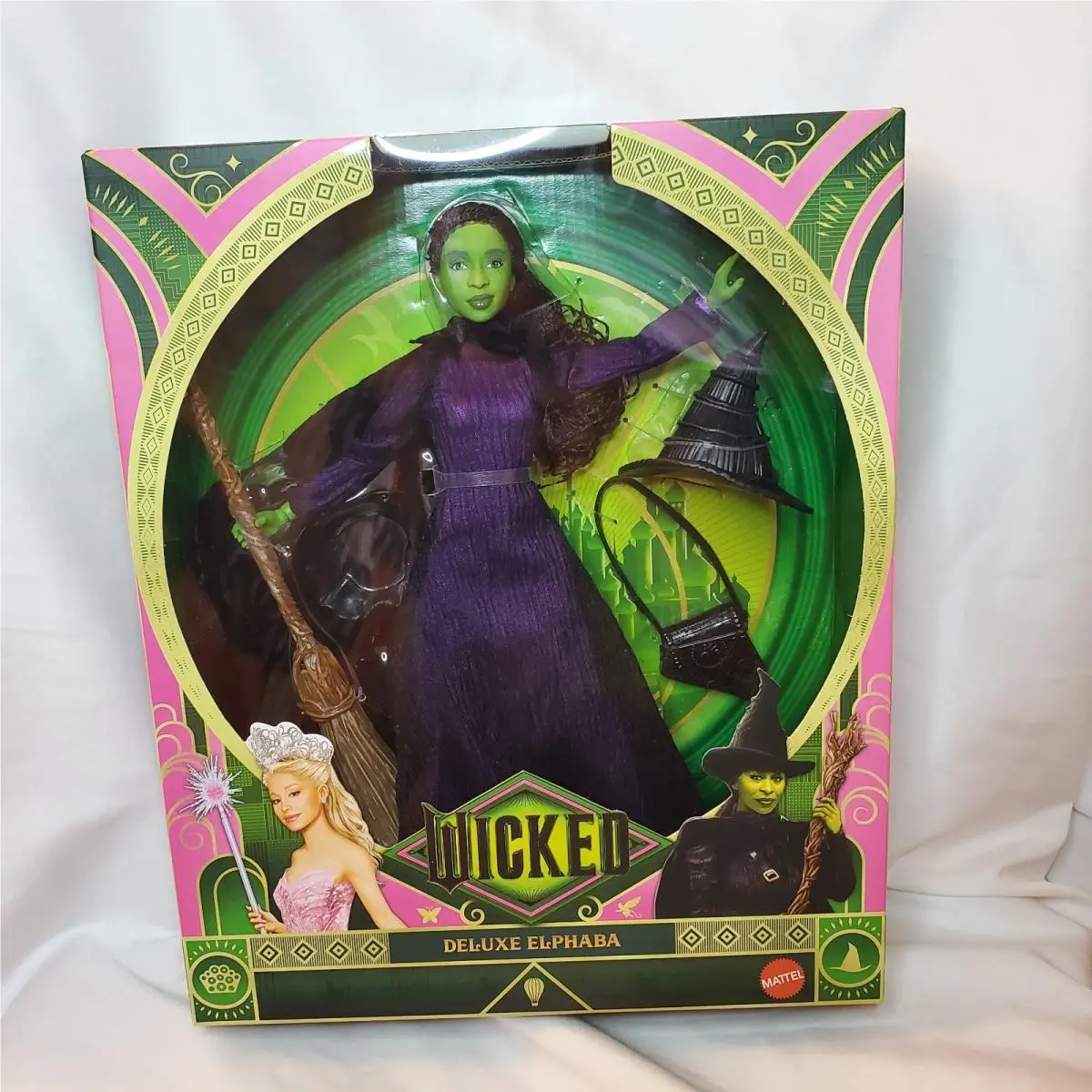 Mattel Universal Wicked Deluxe Elphaba Witch Fashion Doll