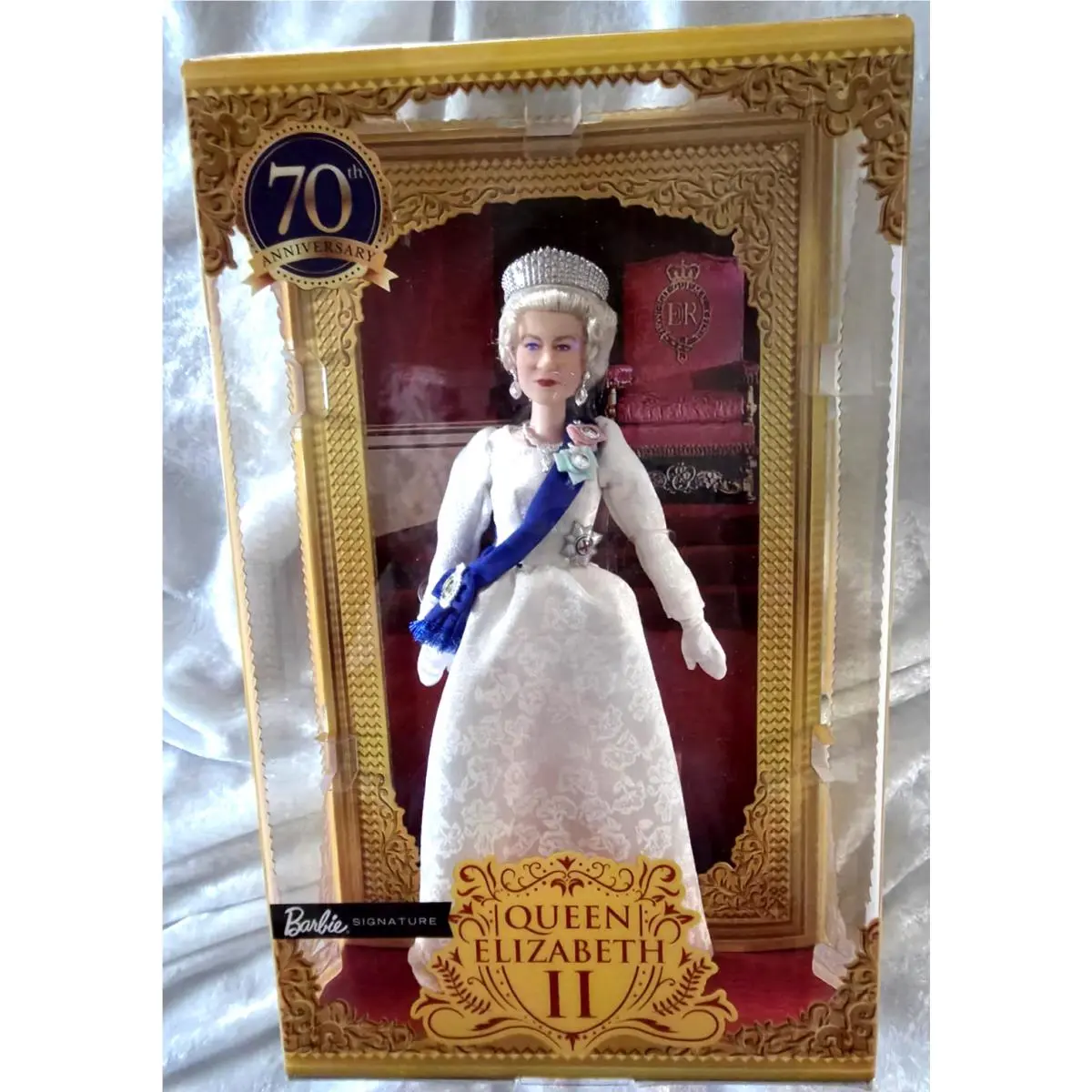Barbie Signature Queen Elizabeth II 70th Anniversary Nrfb
