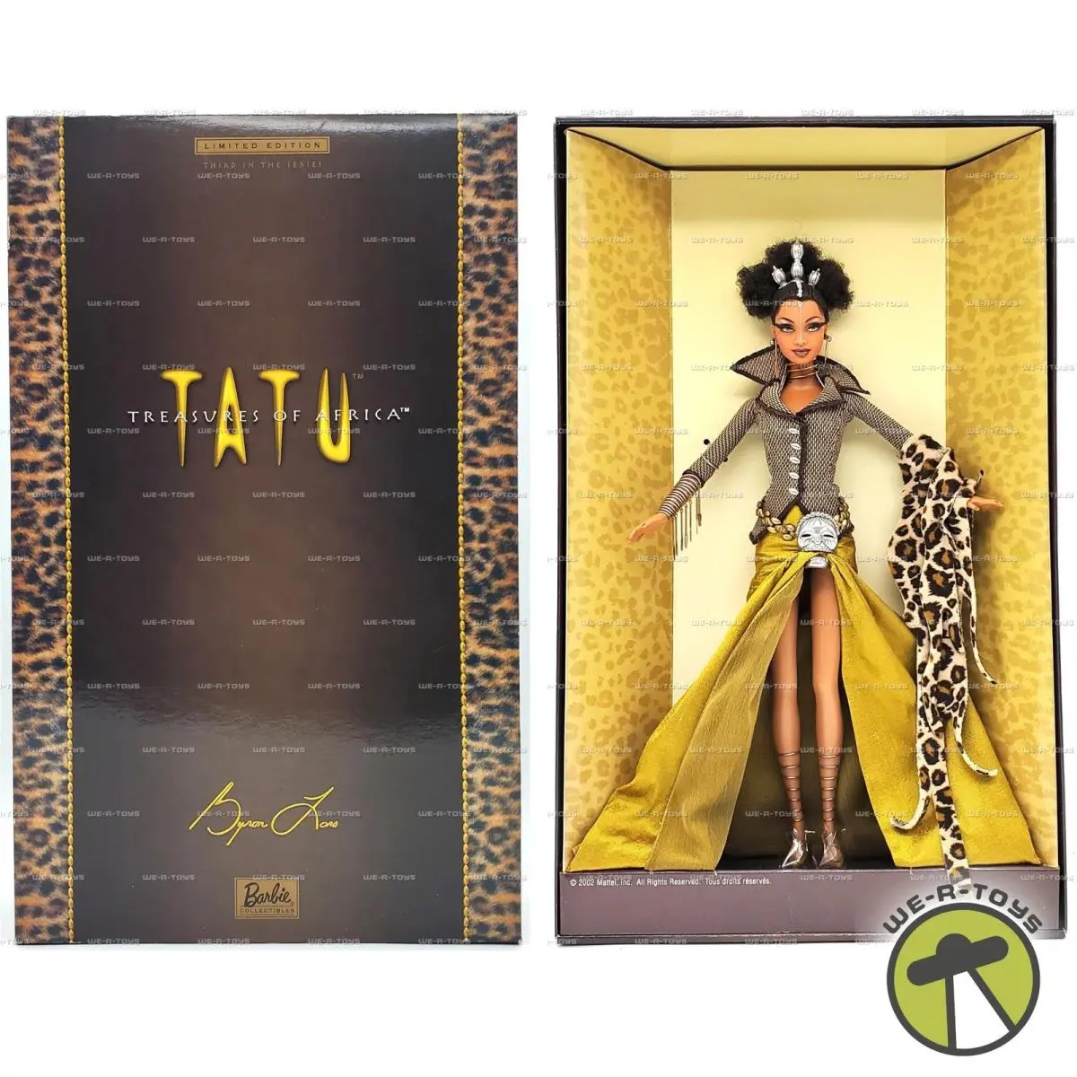 Mattel Byron Lars Tatu Barbie Doll Treasures of Africa Third Series B2018