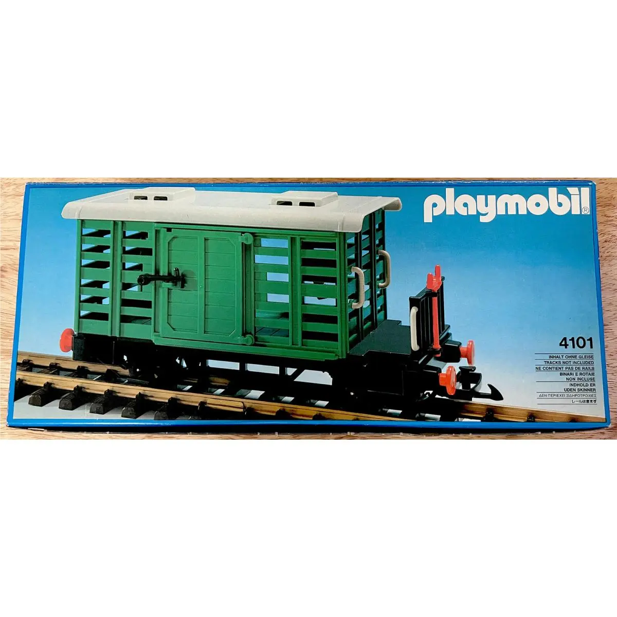 Playmobil 4101 - Cattle Car - Vintage Near Mint - 1981