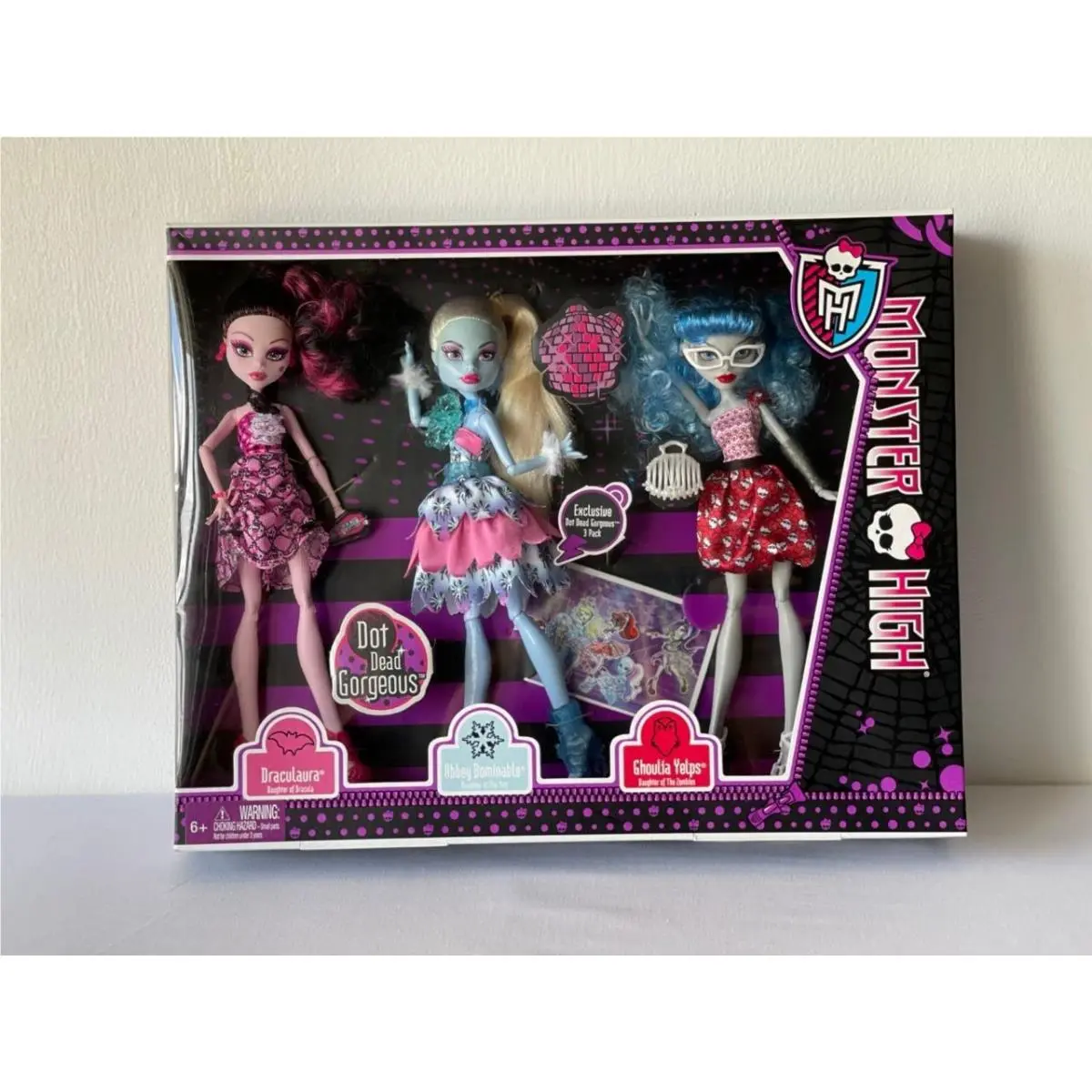 Monster High Dot Dead Gorgeous 3-Pack Exclusive