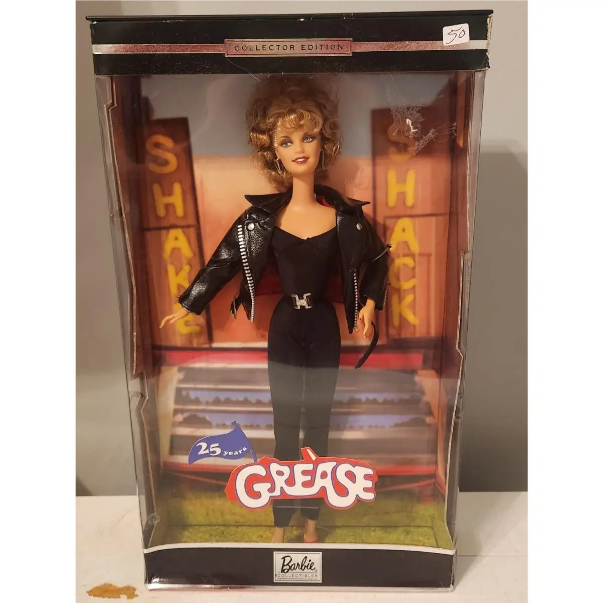 Barbie Doll as Sandy in Grease 25th Anniversary B2510 Mattel Olivia Newton-john