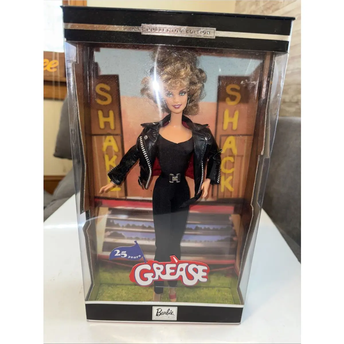 Vintage 2003 Mattel Grease 25th Anniv Sandy Barbie Doll Collectible