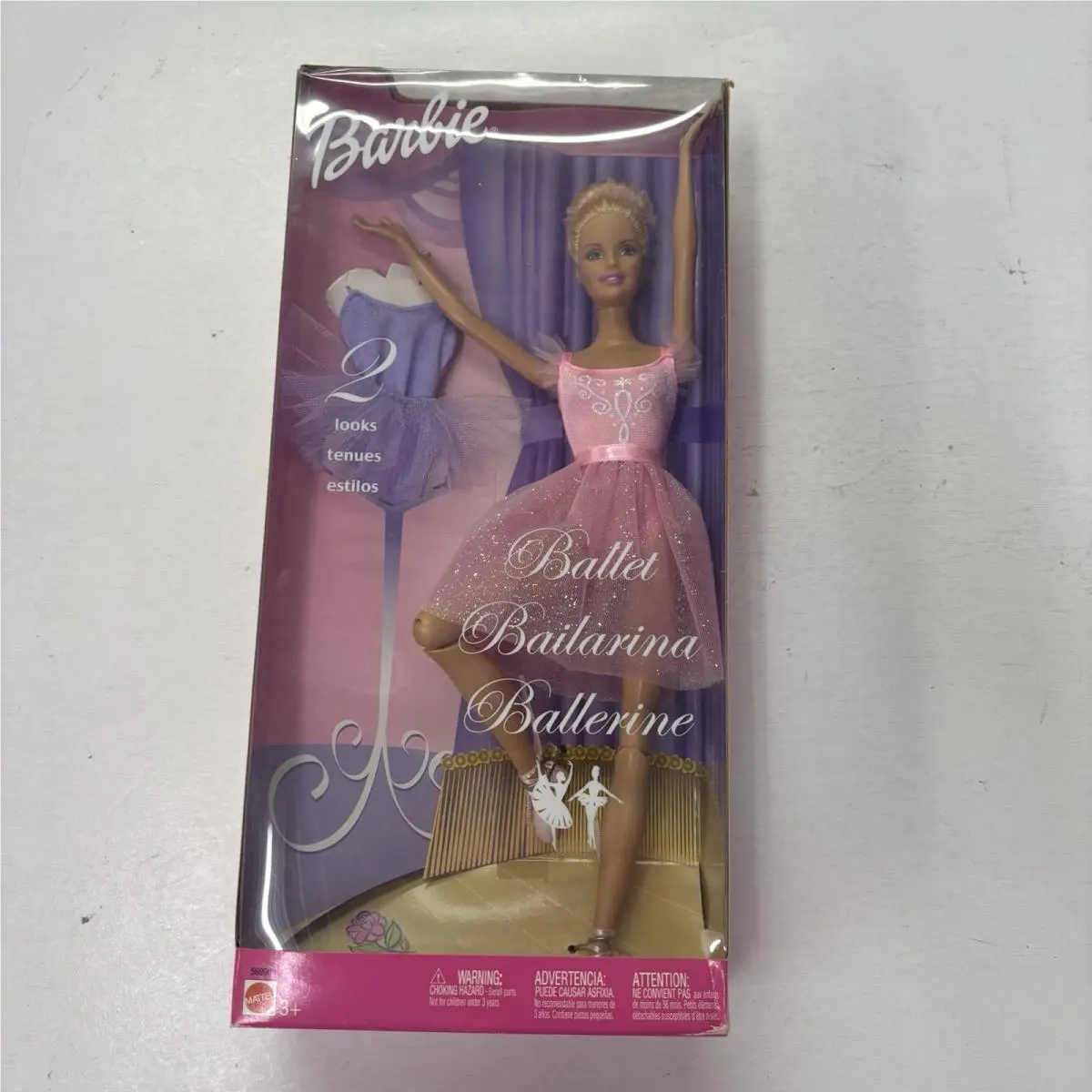 2002 Ballerina Vintage Barbie Doll Item 56990