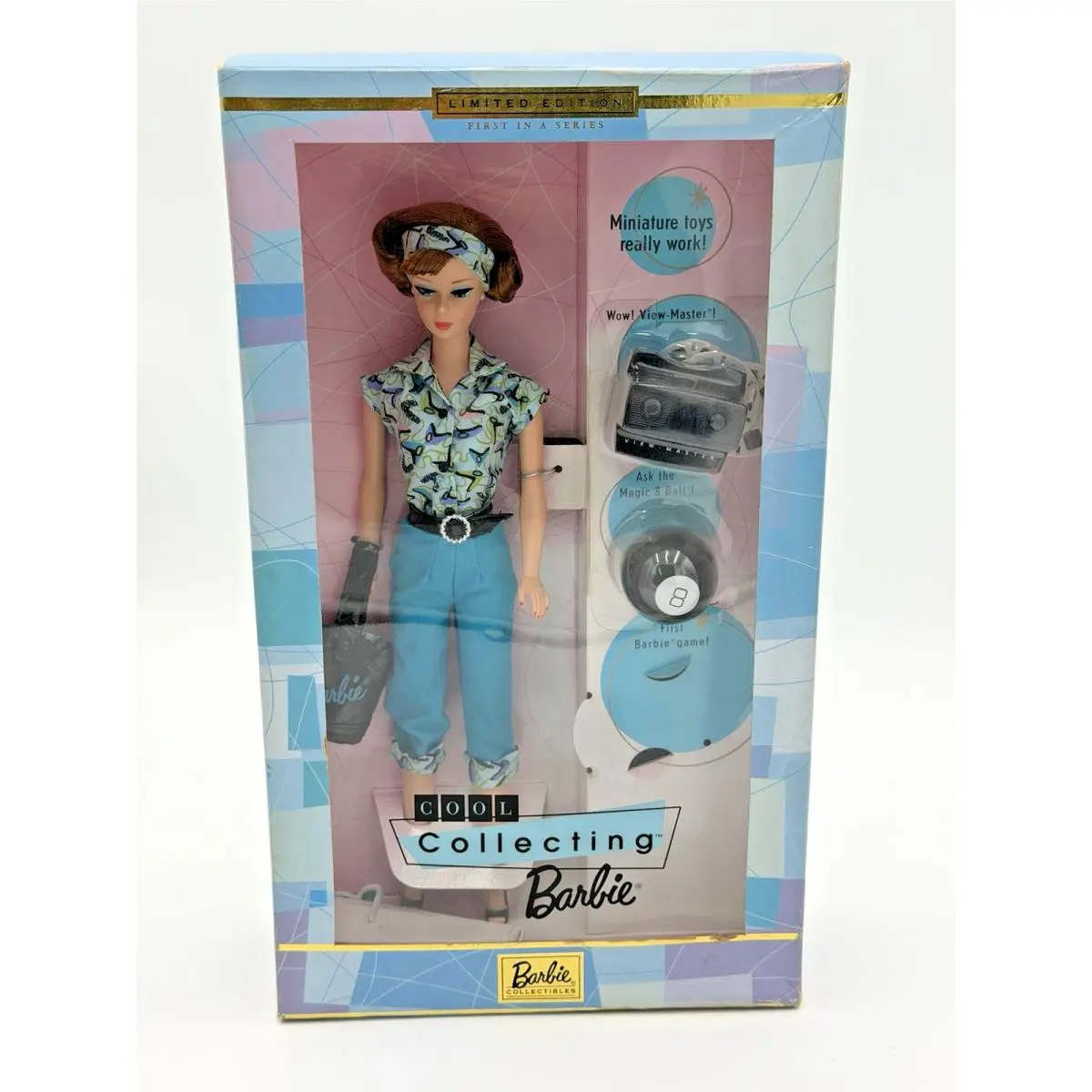 Cool Collecting Barbie Doll Limited Edition First IN A Series 1999 Mattel 25525