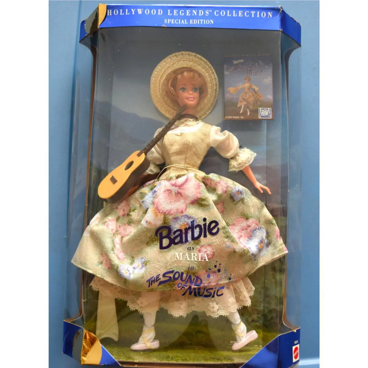 Vtg Barbie as Maria in The Sound of Music Doll Hollywood Legends Collection 1995